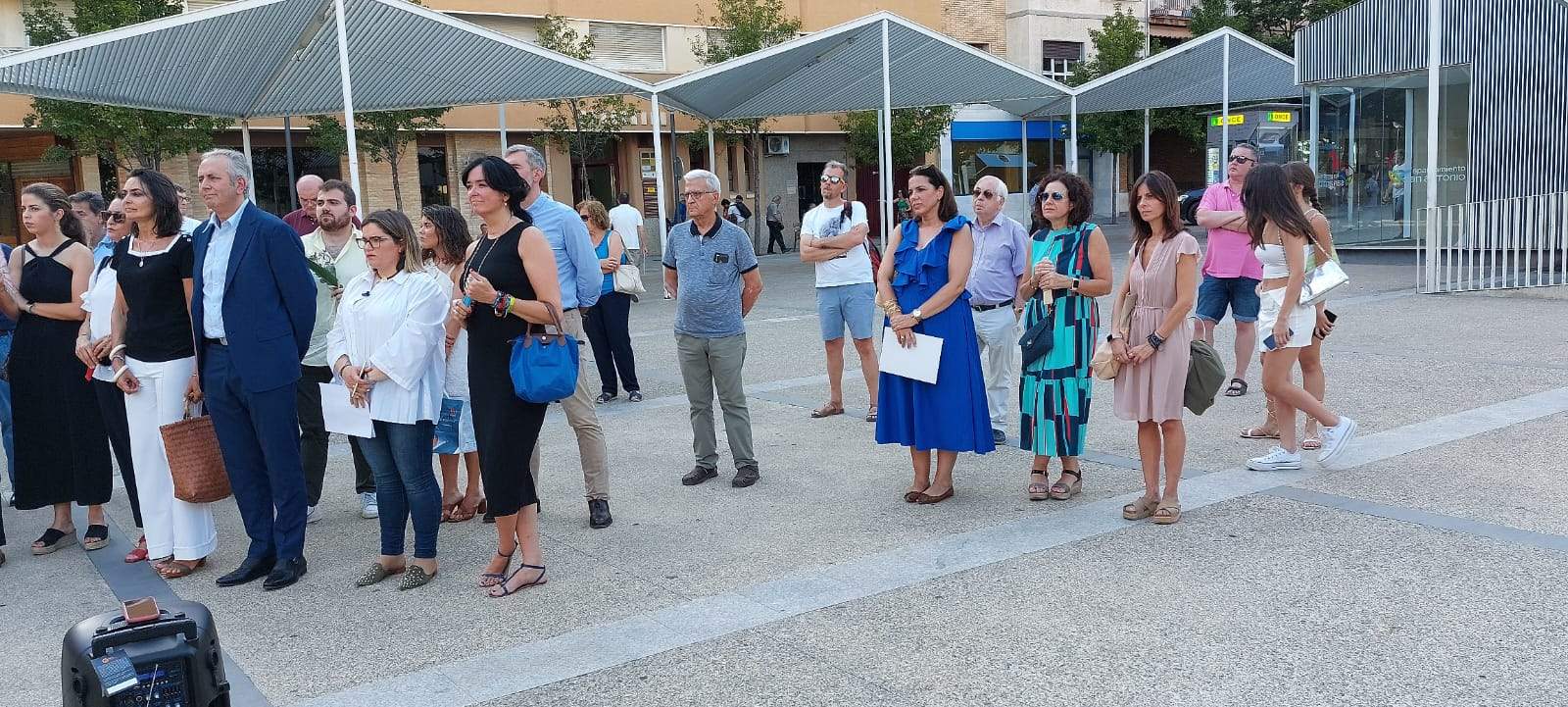 Homenaje a Miguel Ángel Blanco en Huesca