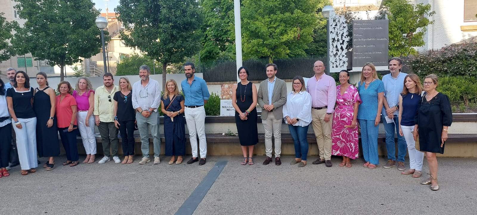 Homenaje a Miguel Ángel Blanco en Huesca