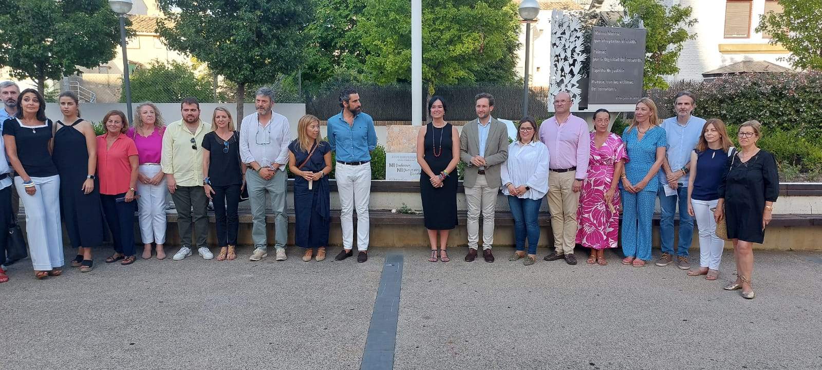 Homenaje a Miguel Ángel Blanco en Huesca
