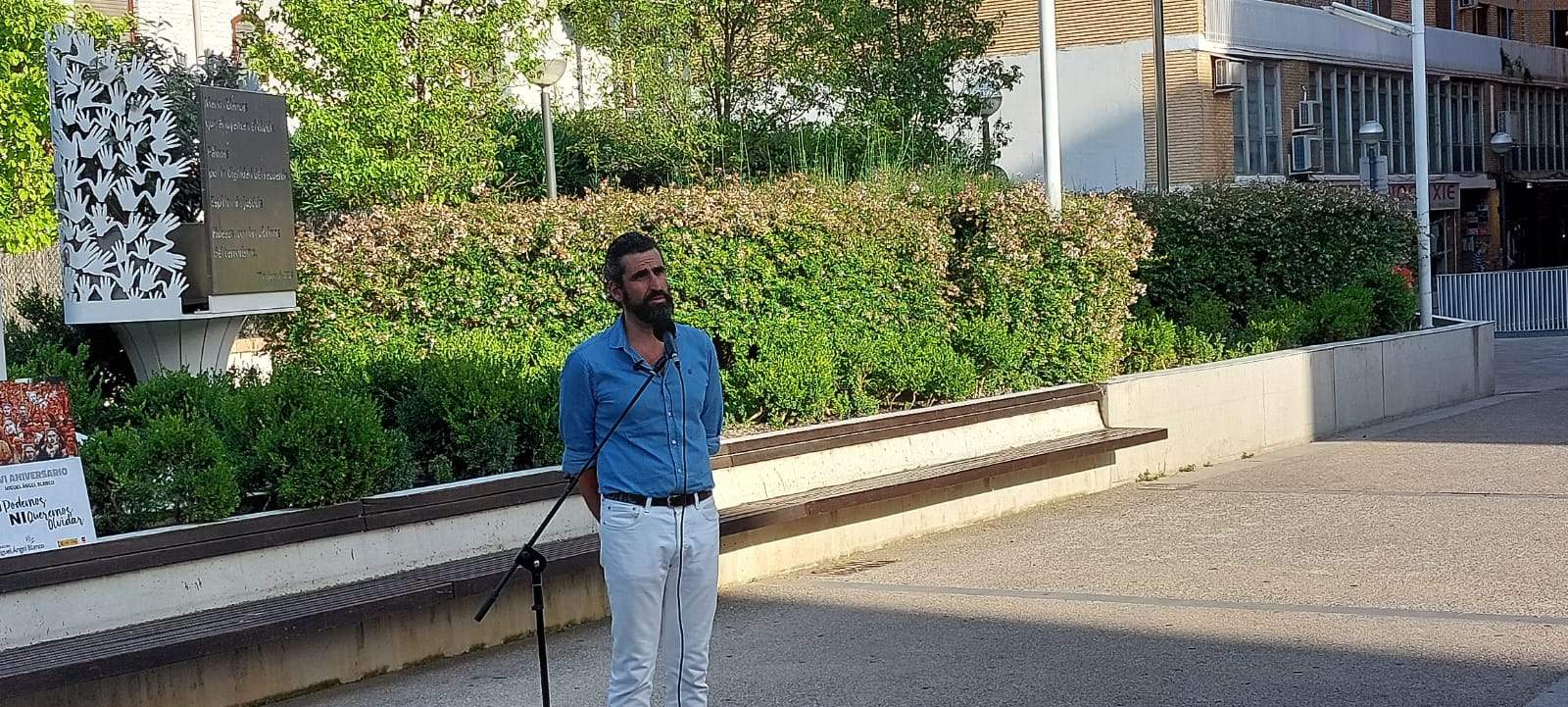 Homenaje a Miguel Ángel Blanco en Huesca