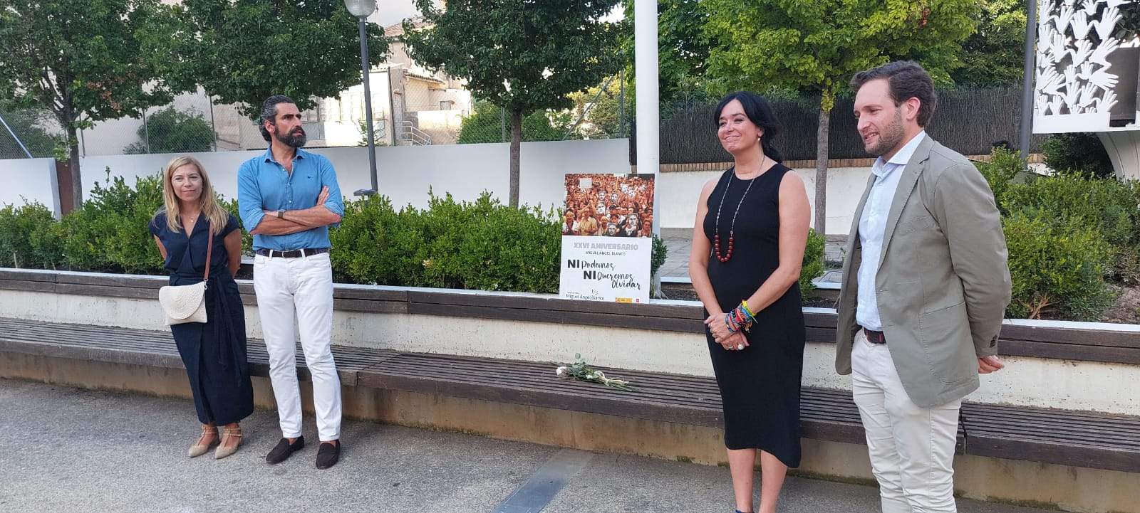 Homenaje a Miguel Ángel Blanco en Huesca