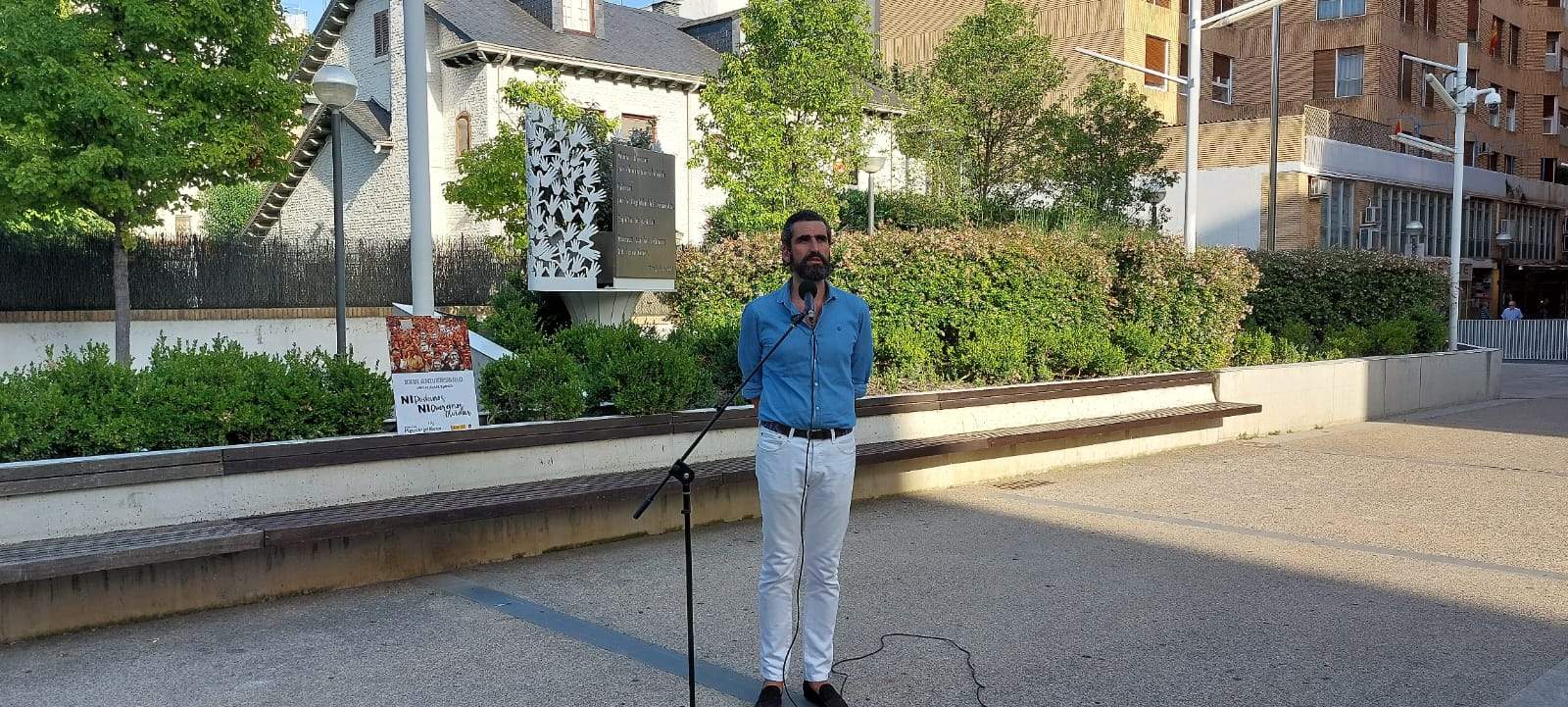 Homenaje a Miguel Ángel Blanco en Huesca