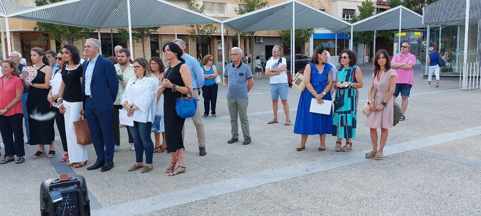 Homenaje a Miguel Ángel Blanco en Huesca