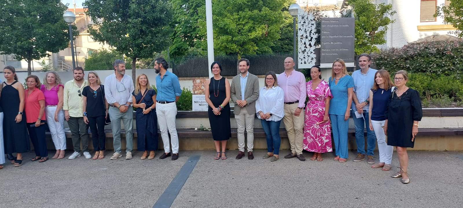 Homenaje a Miguel Ángel Blanco en Huesca