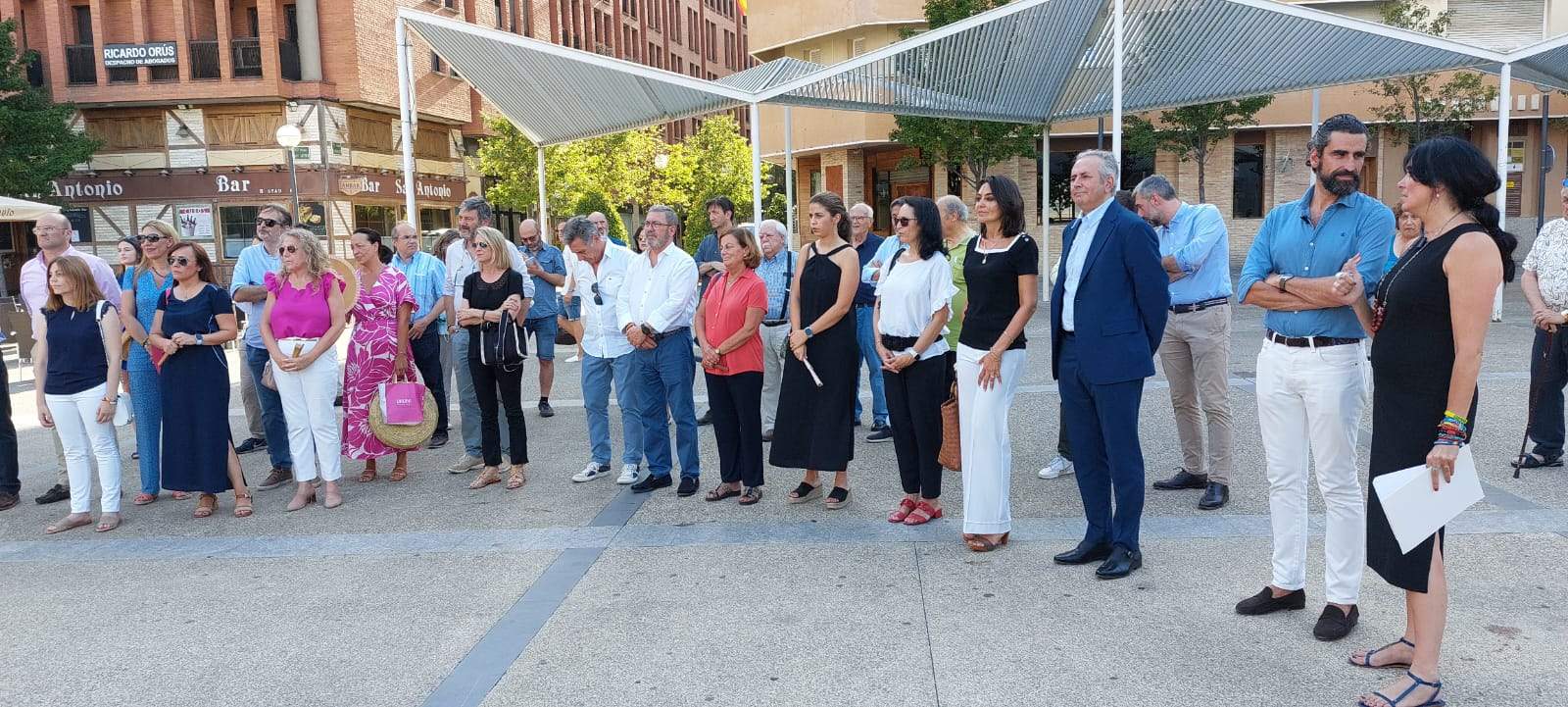 Homenaje a Miguel Ángel Blanco en Huesca