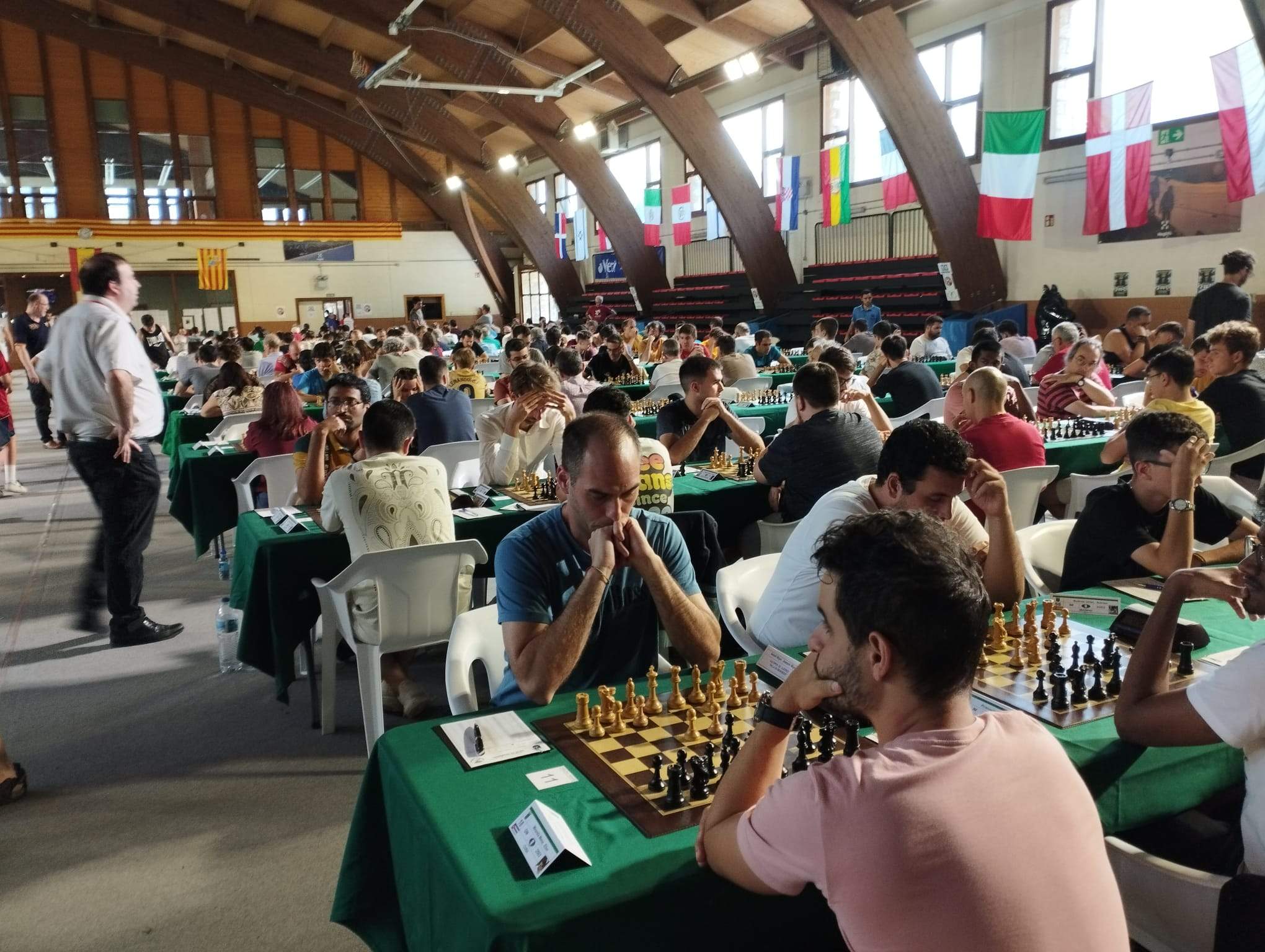 Jornada muy calurosa y ambient4azo en el Open.