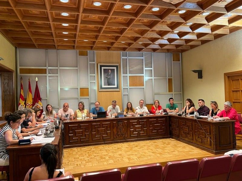 Pleno celebrado por el Ayuntamiento de Jaca.