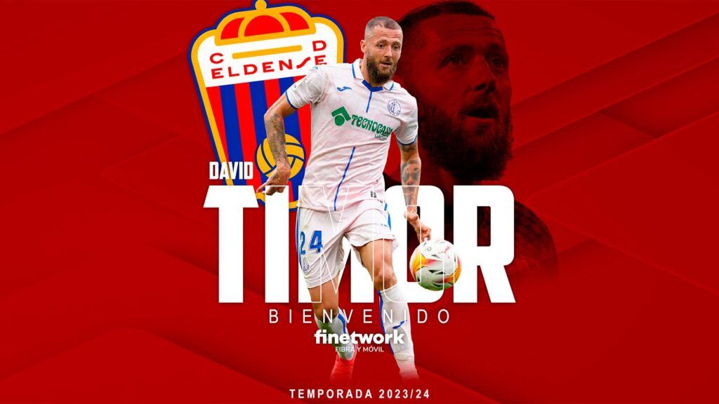David Timor ficha por el Eldense. Foto: CD Eldense