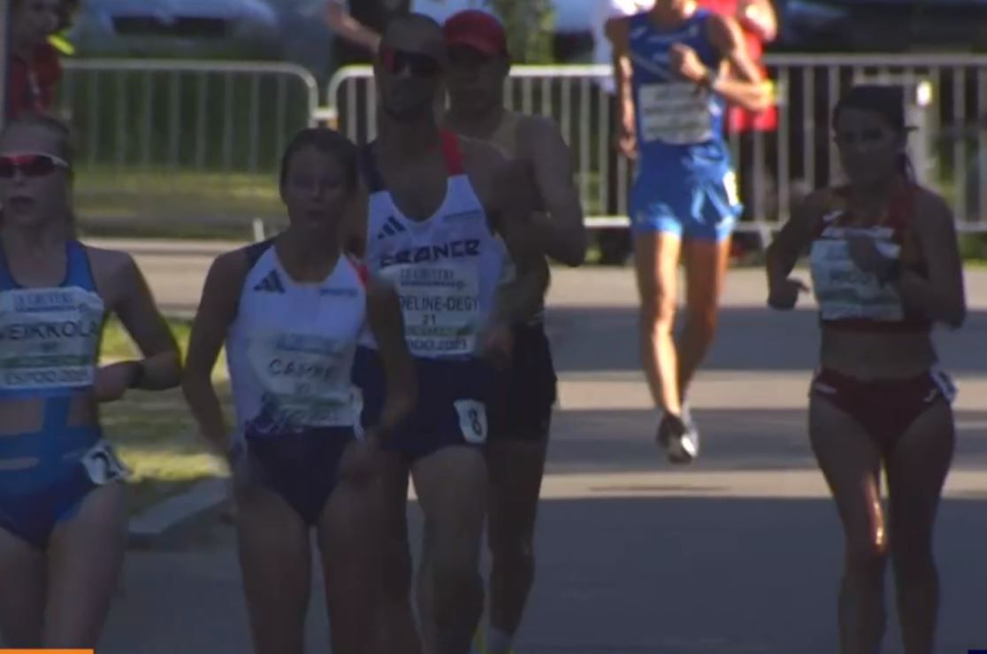 Eva Rico, a la derecha en la imagen.