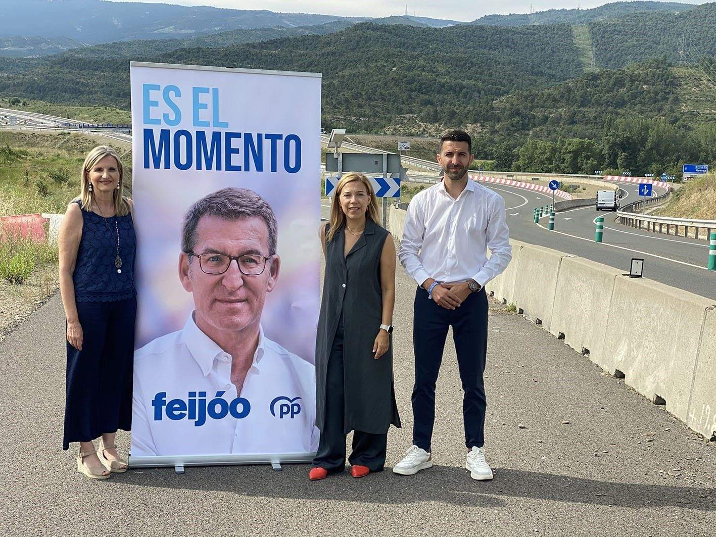 Melania Mur, Ana Alós y David Cregenzán, candidatos del PP al Congreso y Senado