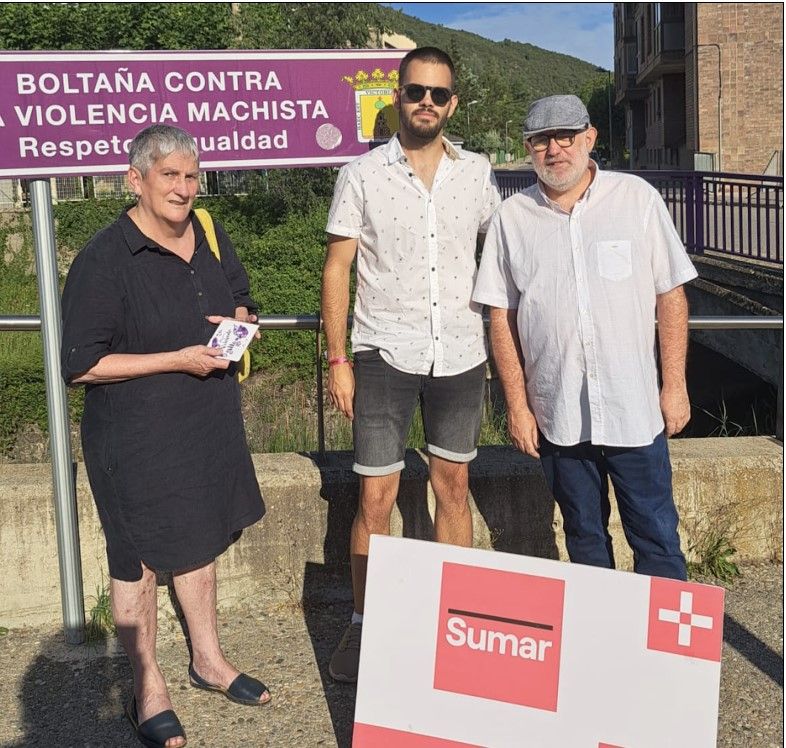 Candidatos de Sumar, en Boltaña