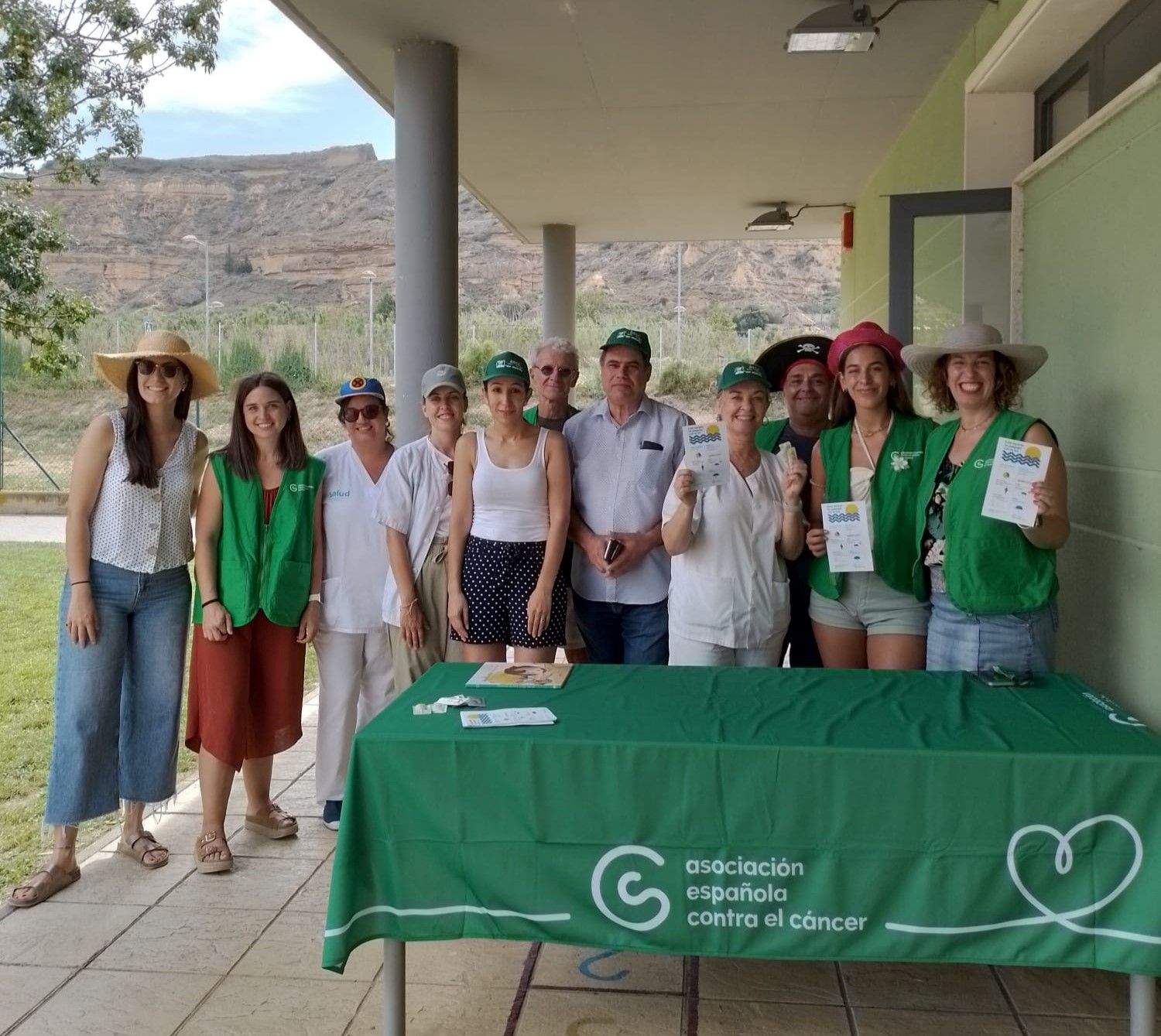 Campaña de la AECC en Monzón