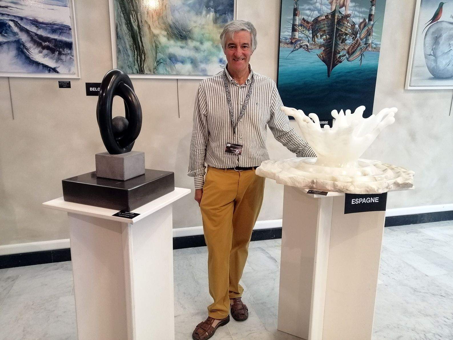 Pedro Ania con Water Splash y Movimiento Orbital.