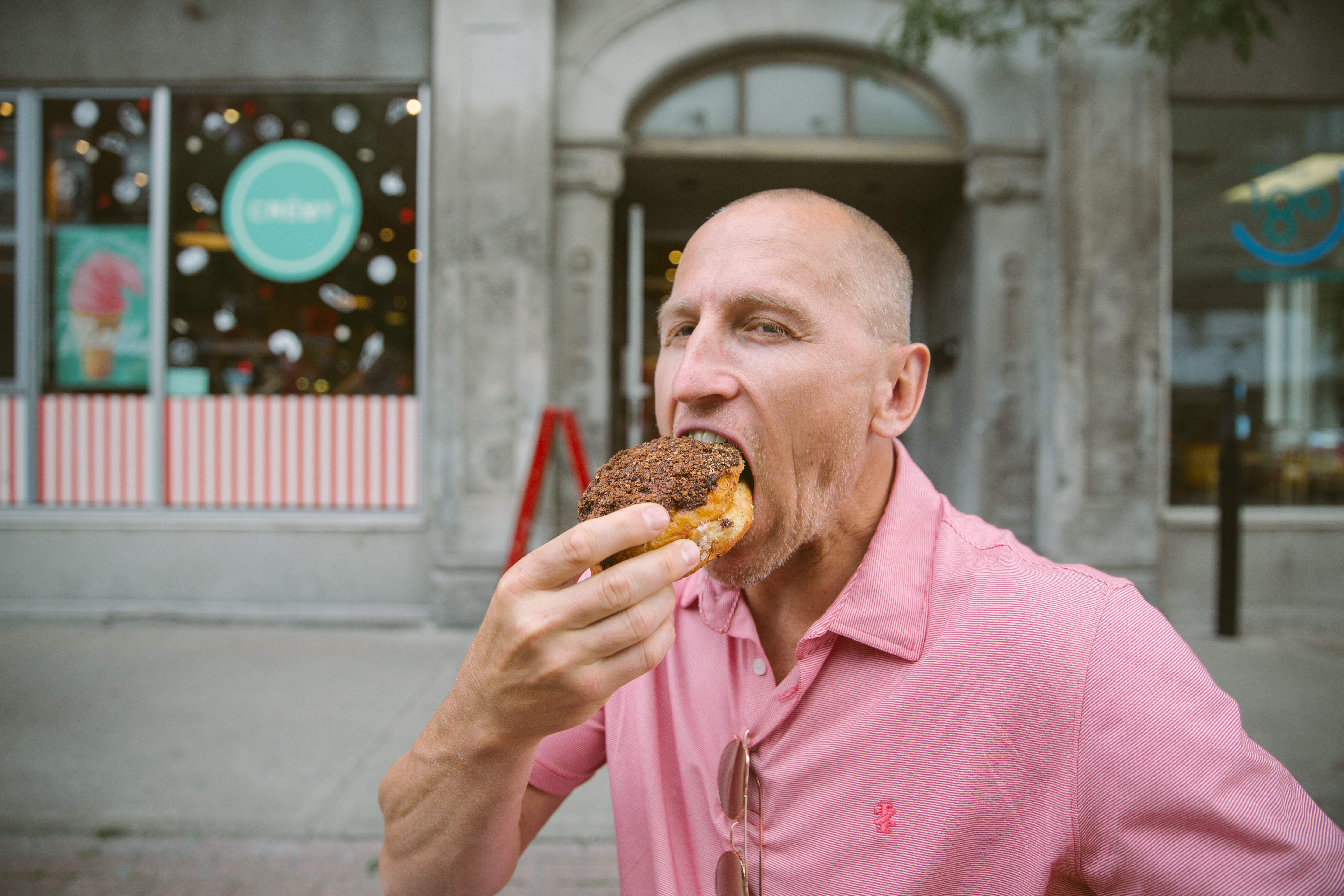 Parece más zampabollos, pero puede ser 'foodie' o gastrónomo. FOTO JACKIE HUTCHINSON