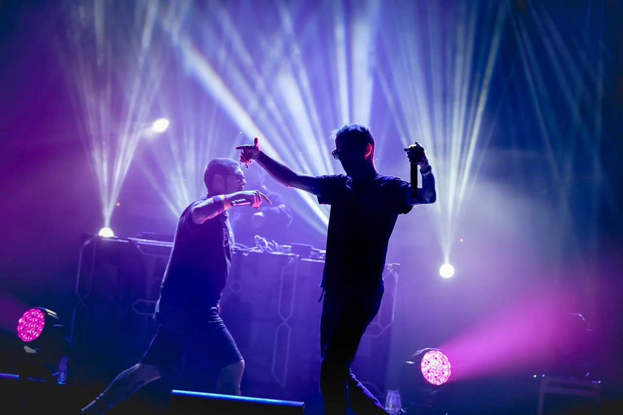 Actuación de Los Chikos del Maíz en Pirineo Sur. Foto: Jaime Oriz