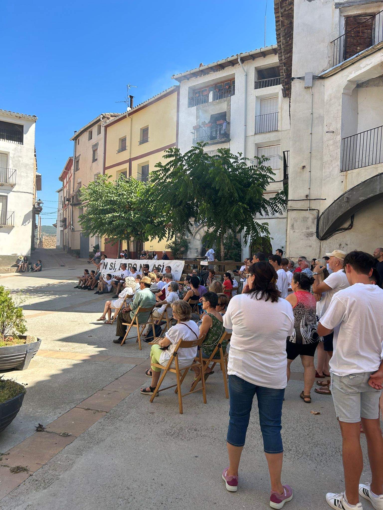 Manifestación en Tolva