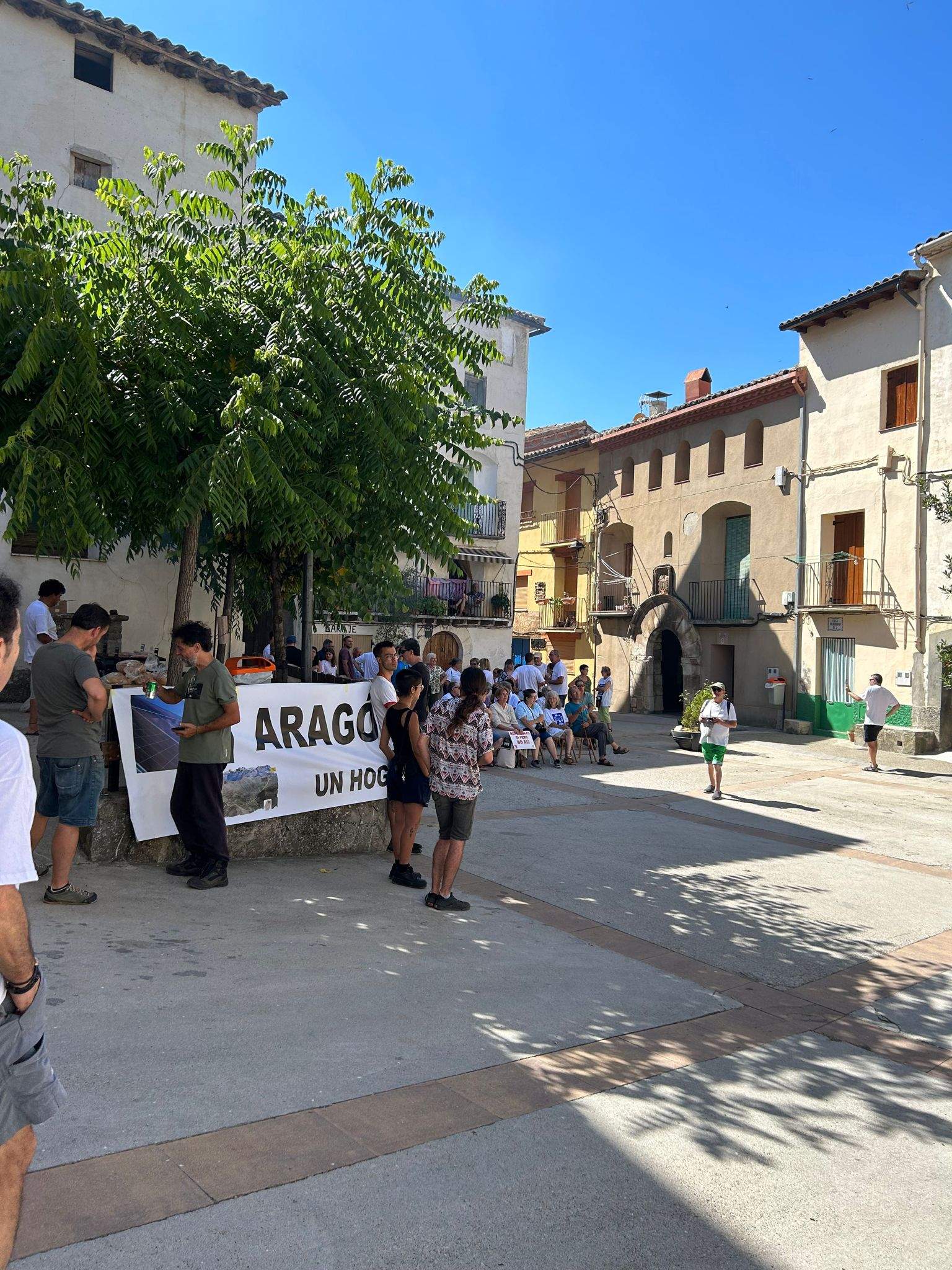 Manifestación en Tolva