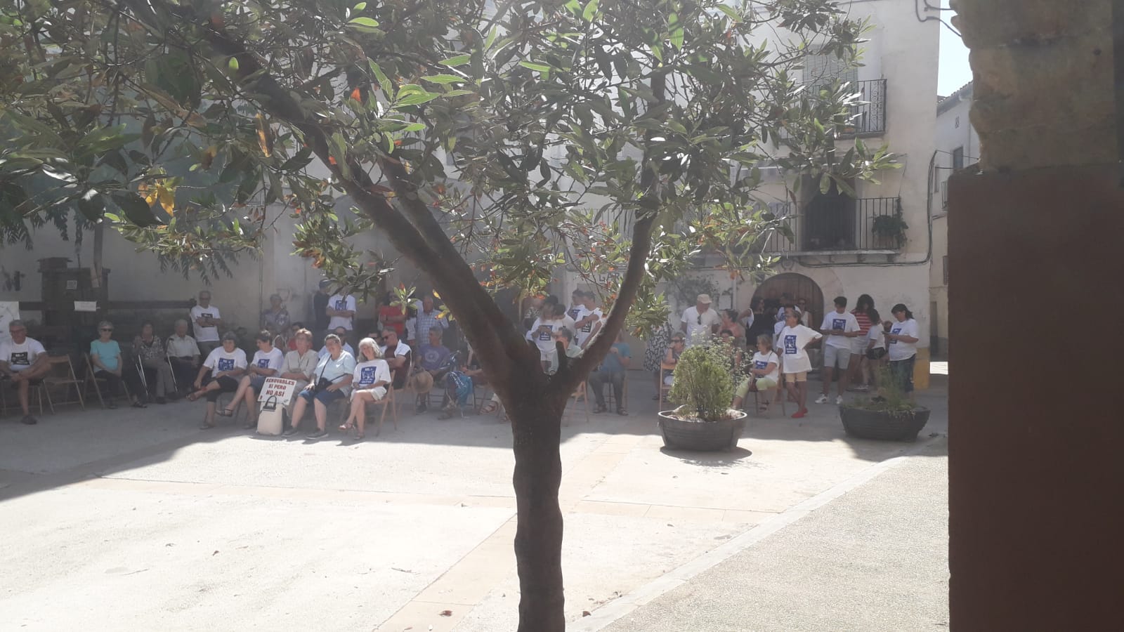 Manifestación en Tolva
