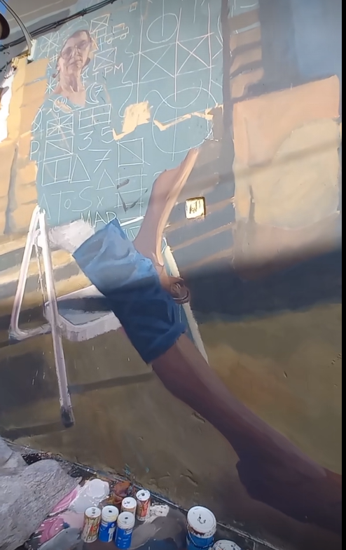 Los murales toman forma en una nueva edición de Murmuro.