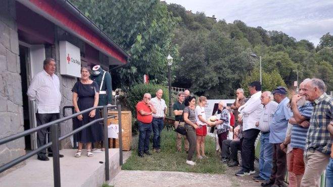 Acto de inauguración de la sede comarcal de Cruz Roja Sobrarbe. Acto de inauguración de la sede comarcal de Cruz Roja Sobrarbe.
