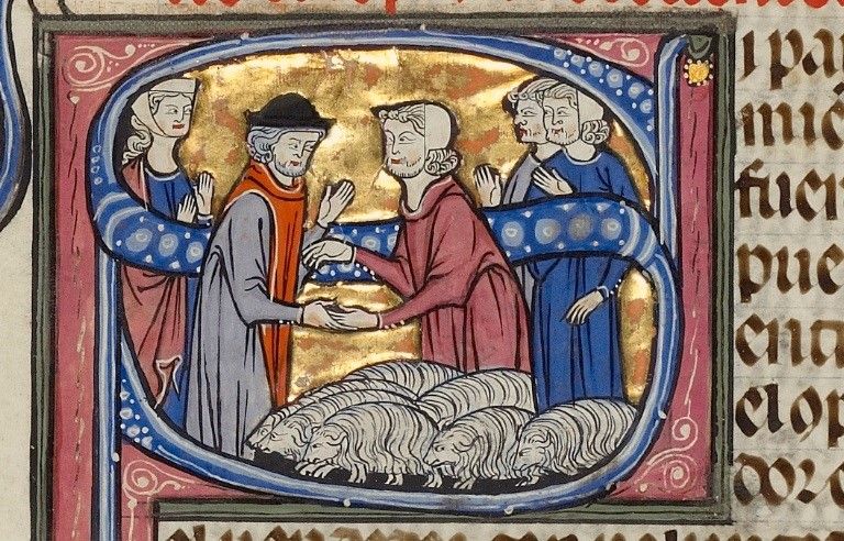 Acuerdo o pacto sobre compraventa reflejado en el Vidal Mayor Acuerdo o pacto sobre compraventa reflejado en el Vidal Mayor