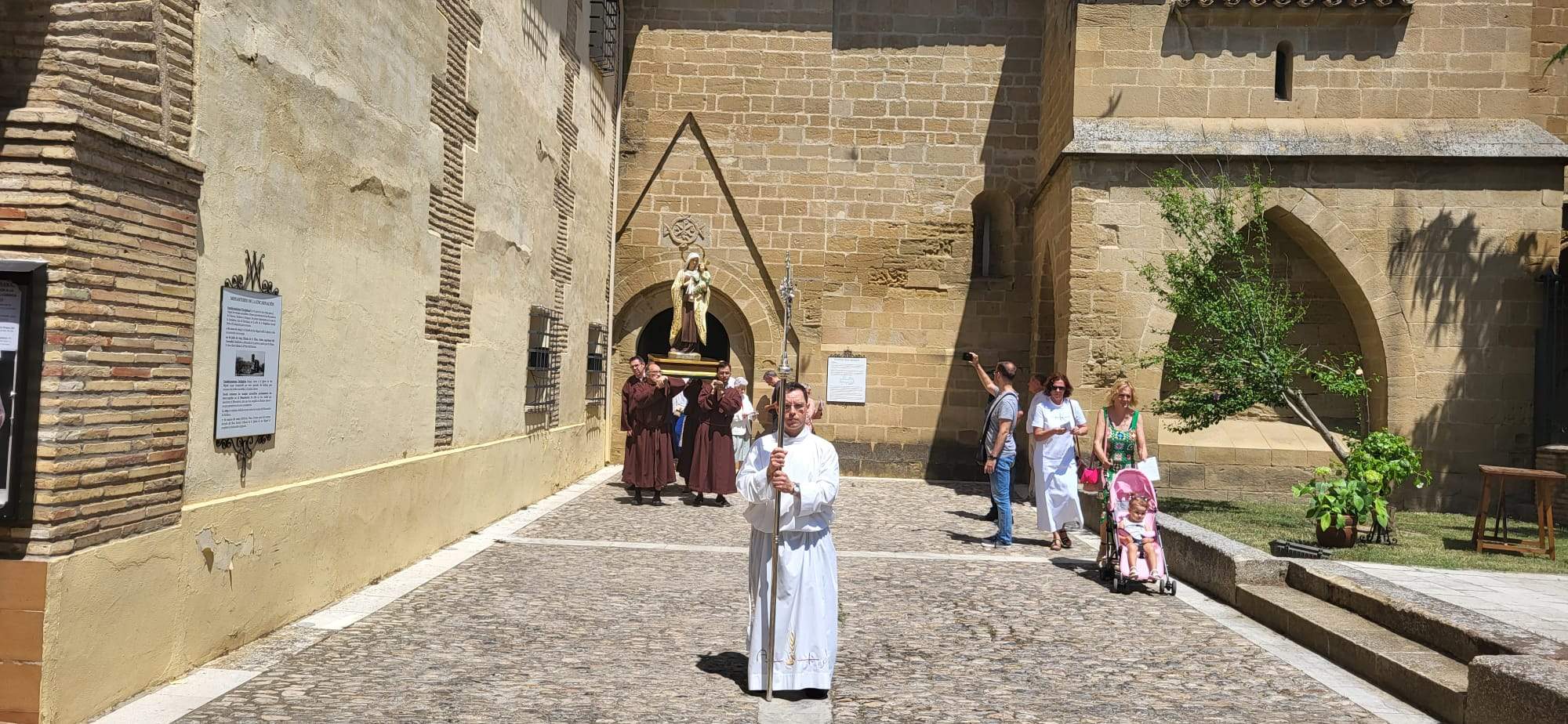 Celebración de la festividad de la Virgen del Carmen en las Miguelas.