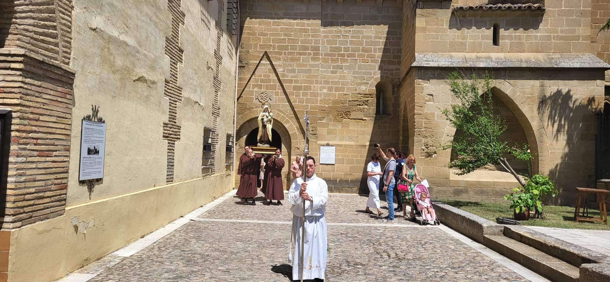 Celebración de la festividad de la Virgen del Carmen en las Miguelas.