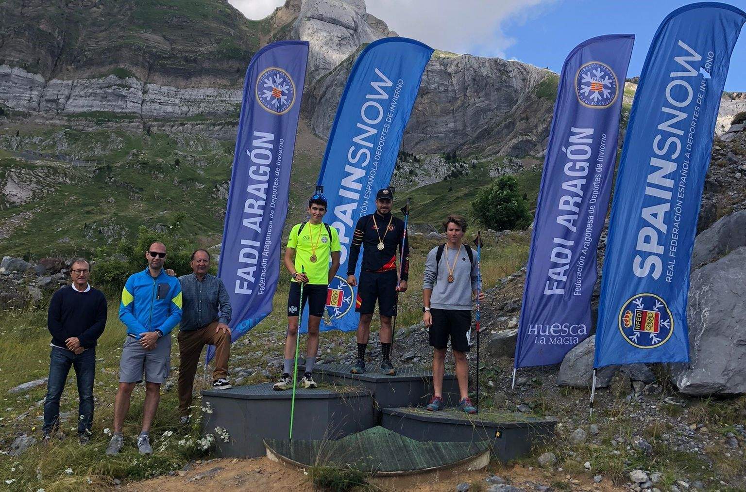 Podio en el Biathlon Summer Candanchú