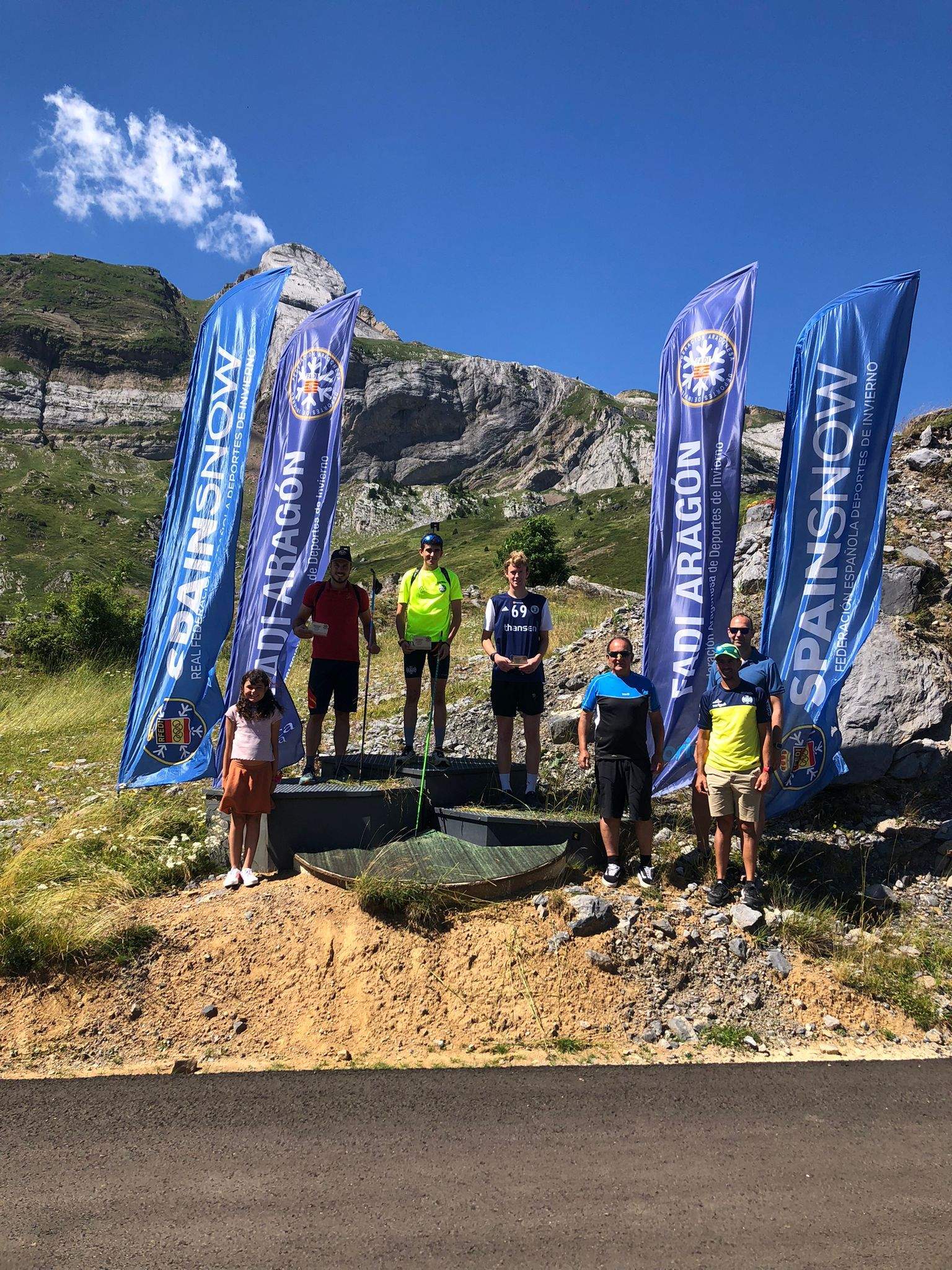 Imágenes de los campeonatos de Aragón de Biathlon de Verano