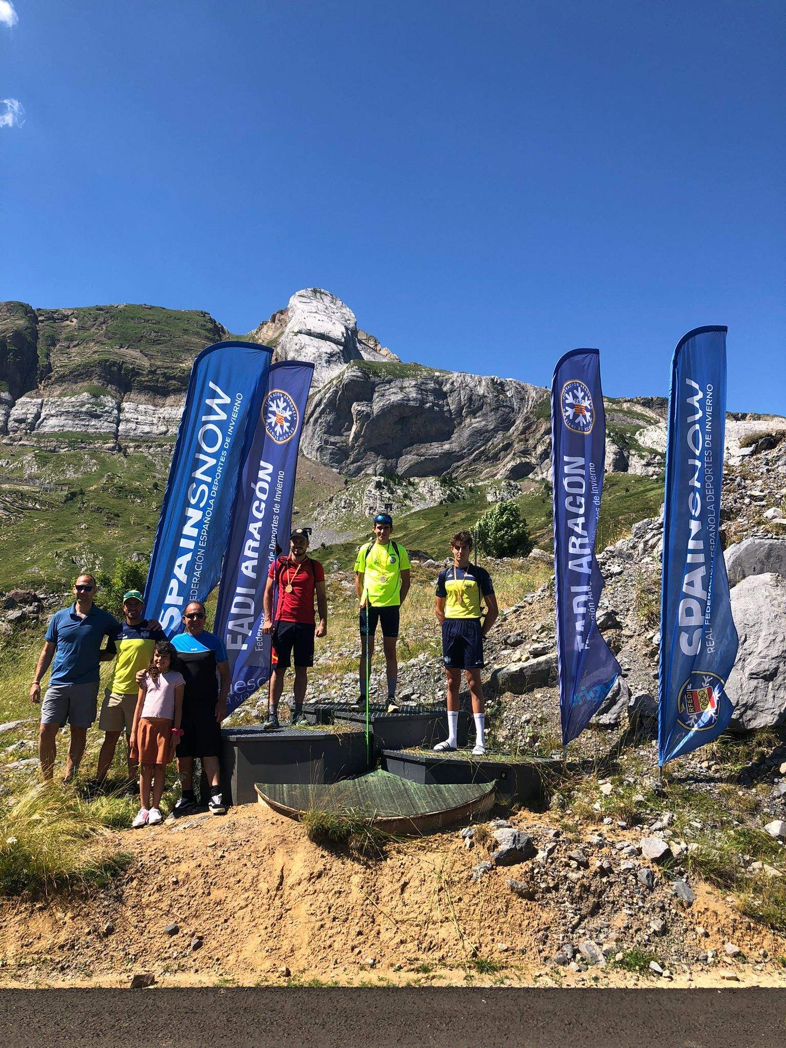 Imágenes de los campeonatos de Aragón de Biathlon de Verano