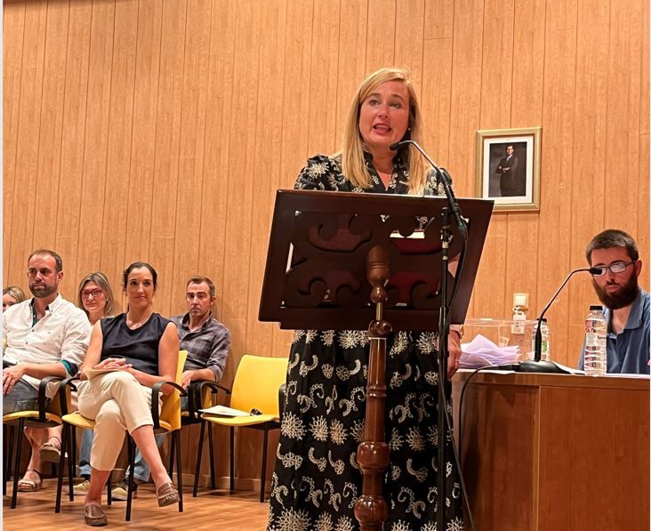 Olvido Moratinos . Consejo Comarcal de la Jacteania