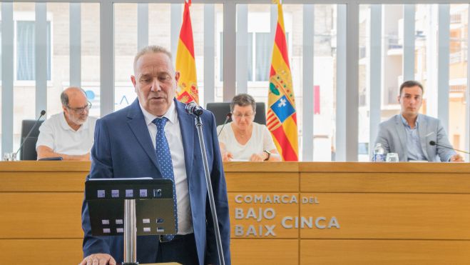 José Javier Ferrer, nuevo presidente del Bajo Cinca.