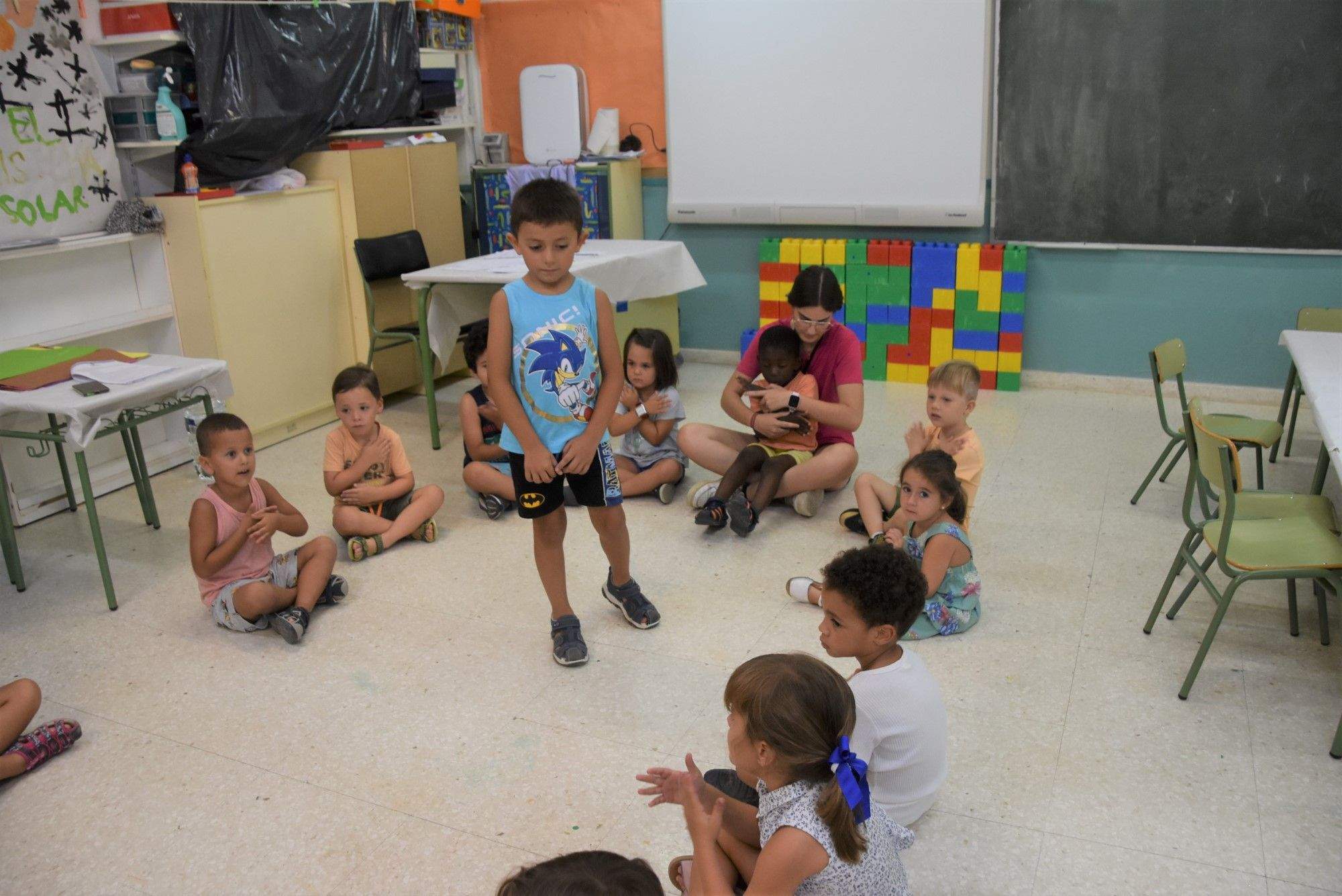 Juegos en la Ludoteca. Foto Ayuntamiento de Barbastro