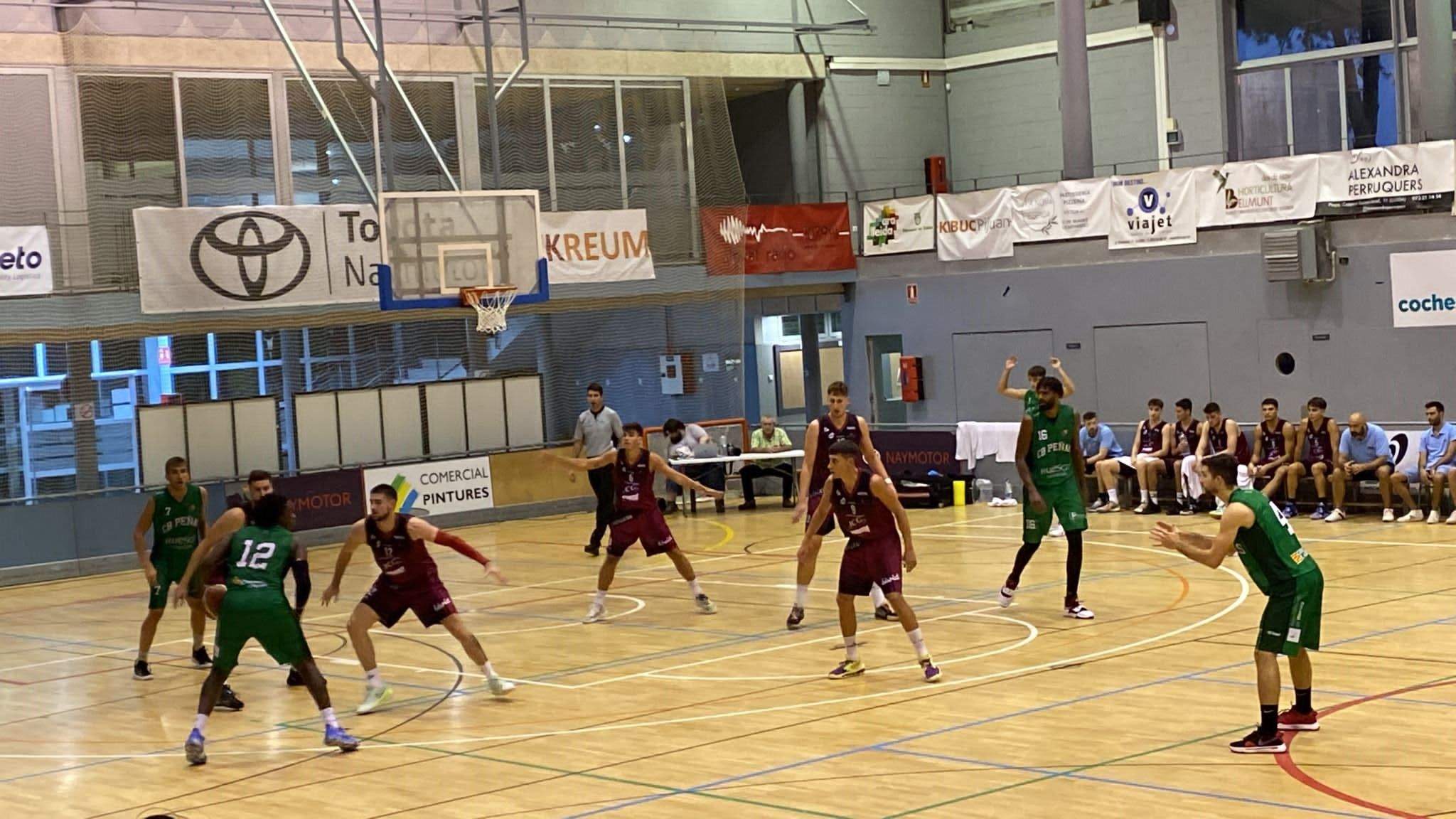 El CB Peñas ha jugado con intensidad en Lérida