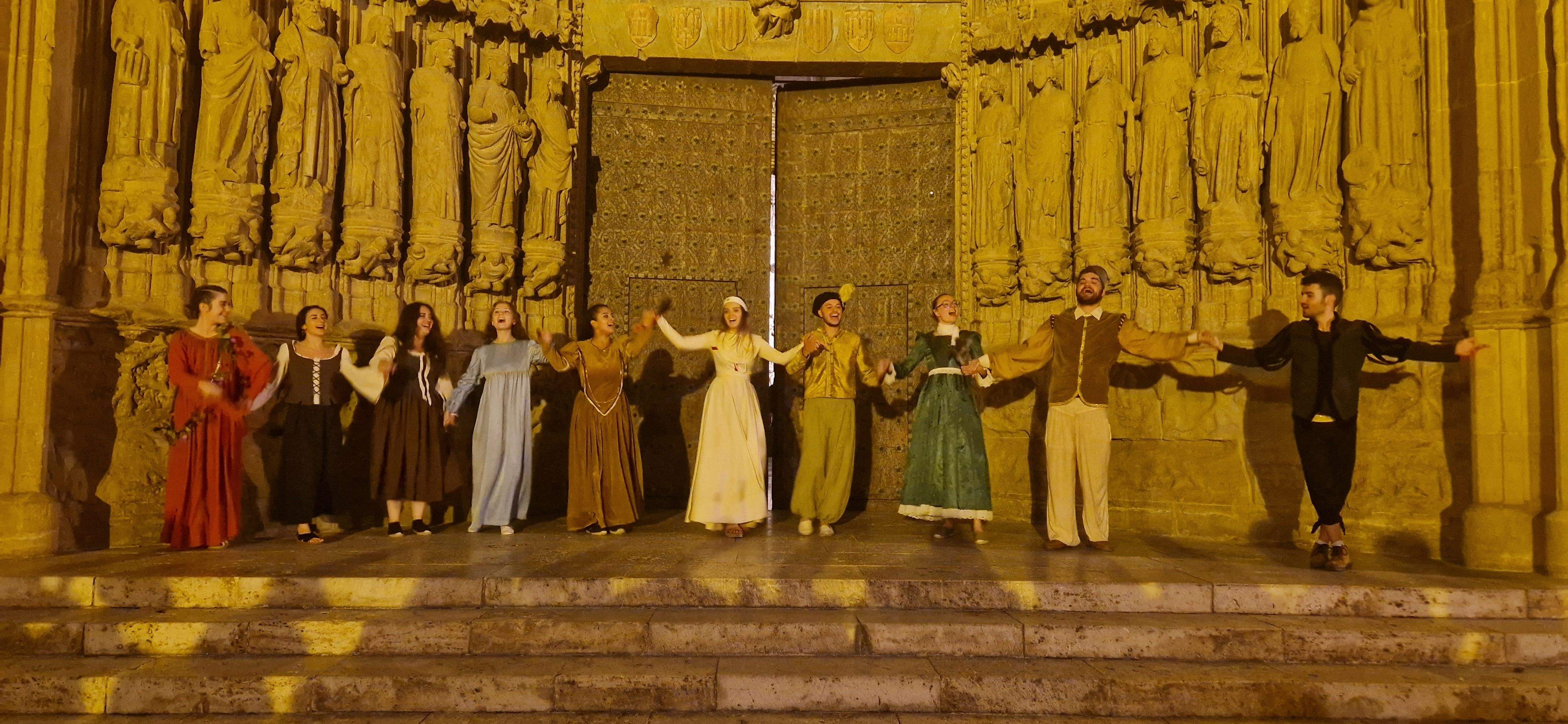 Imagen de una pasada edición de Huesca es Leyenda. Foto Myriam Martínez 