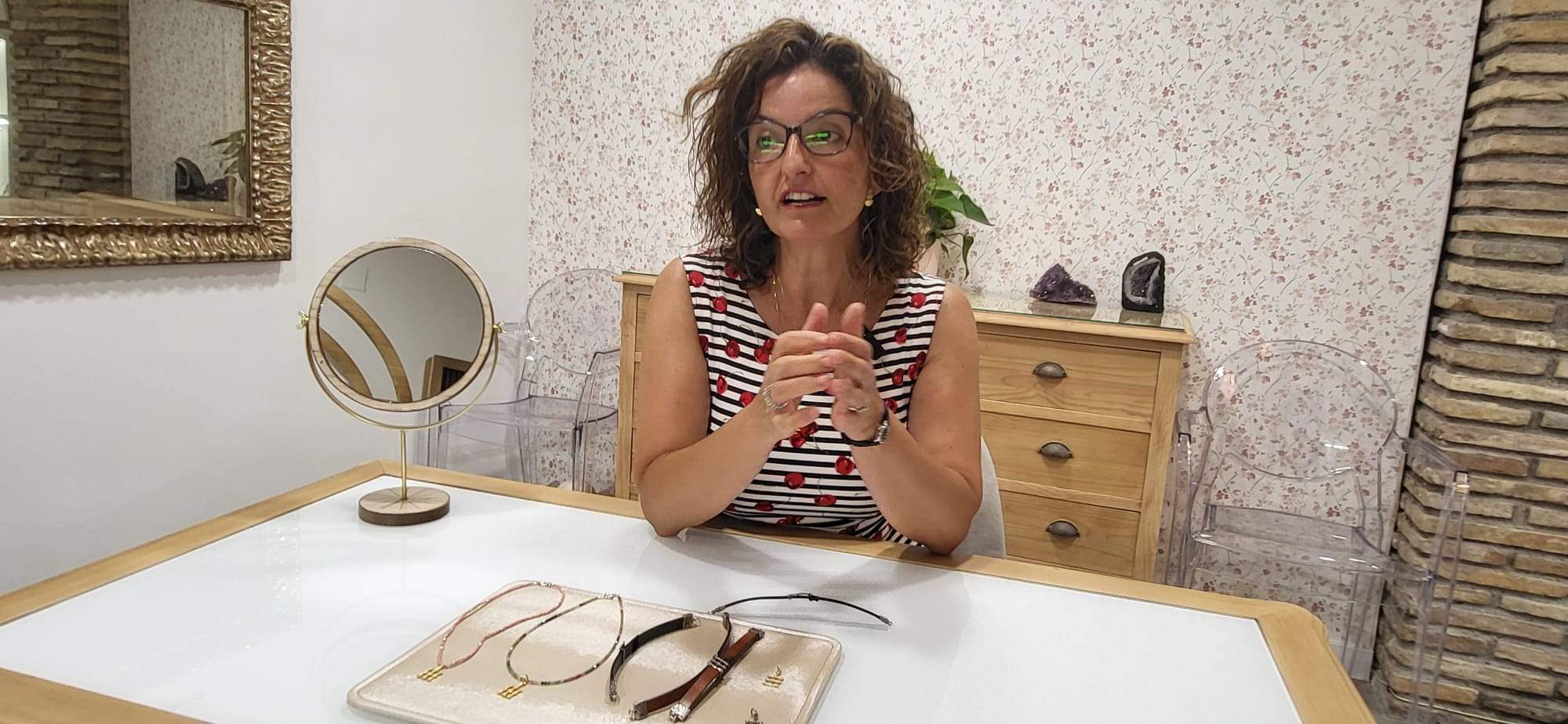 La parrilla que reproduce el relicario original con el hueso de San Lorenzo