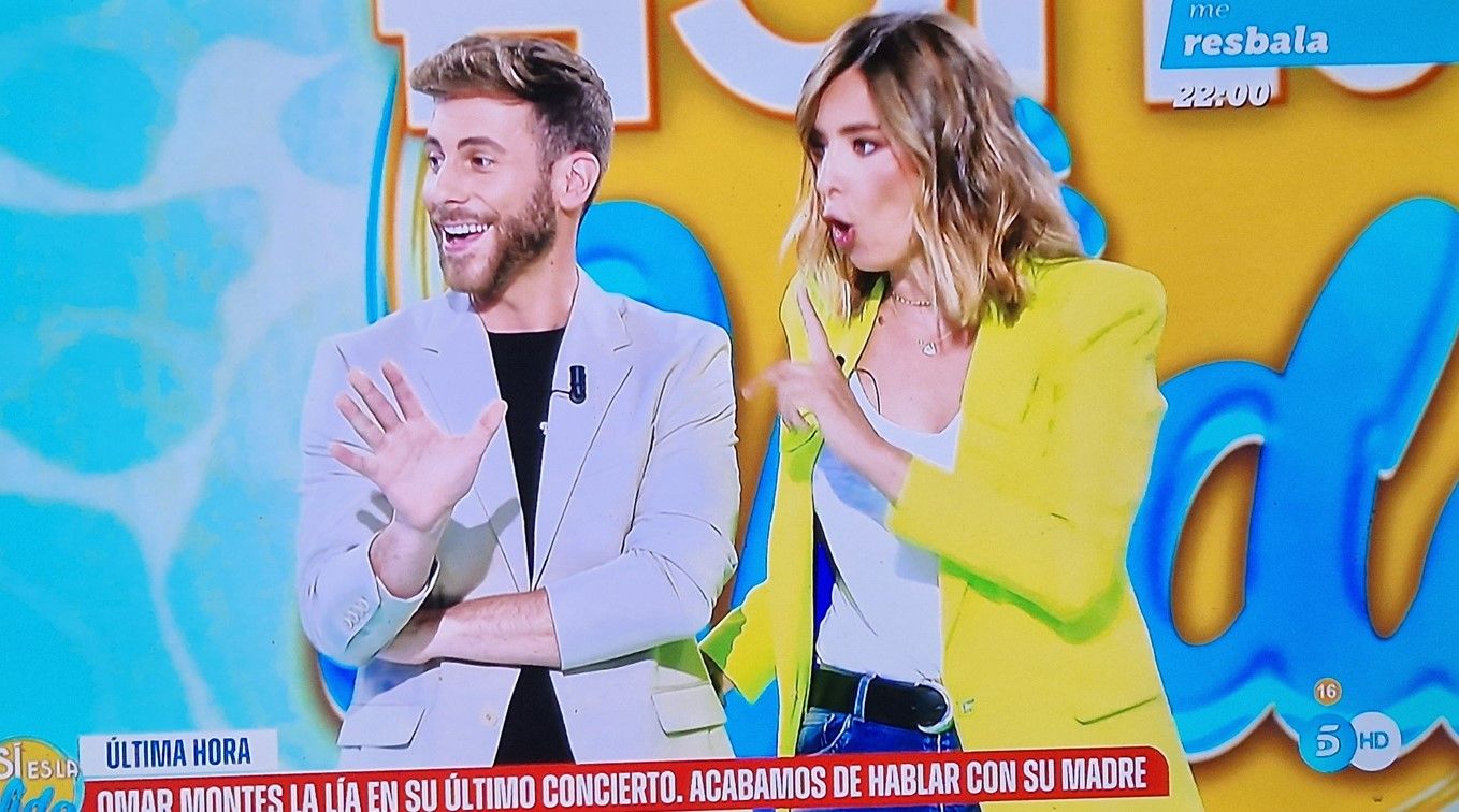 Imágenes del programa "Así es la vida" de Telecinco que ha abordado la "liada" de Omar Montes