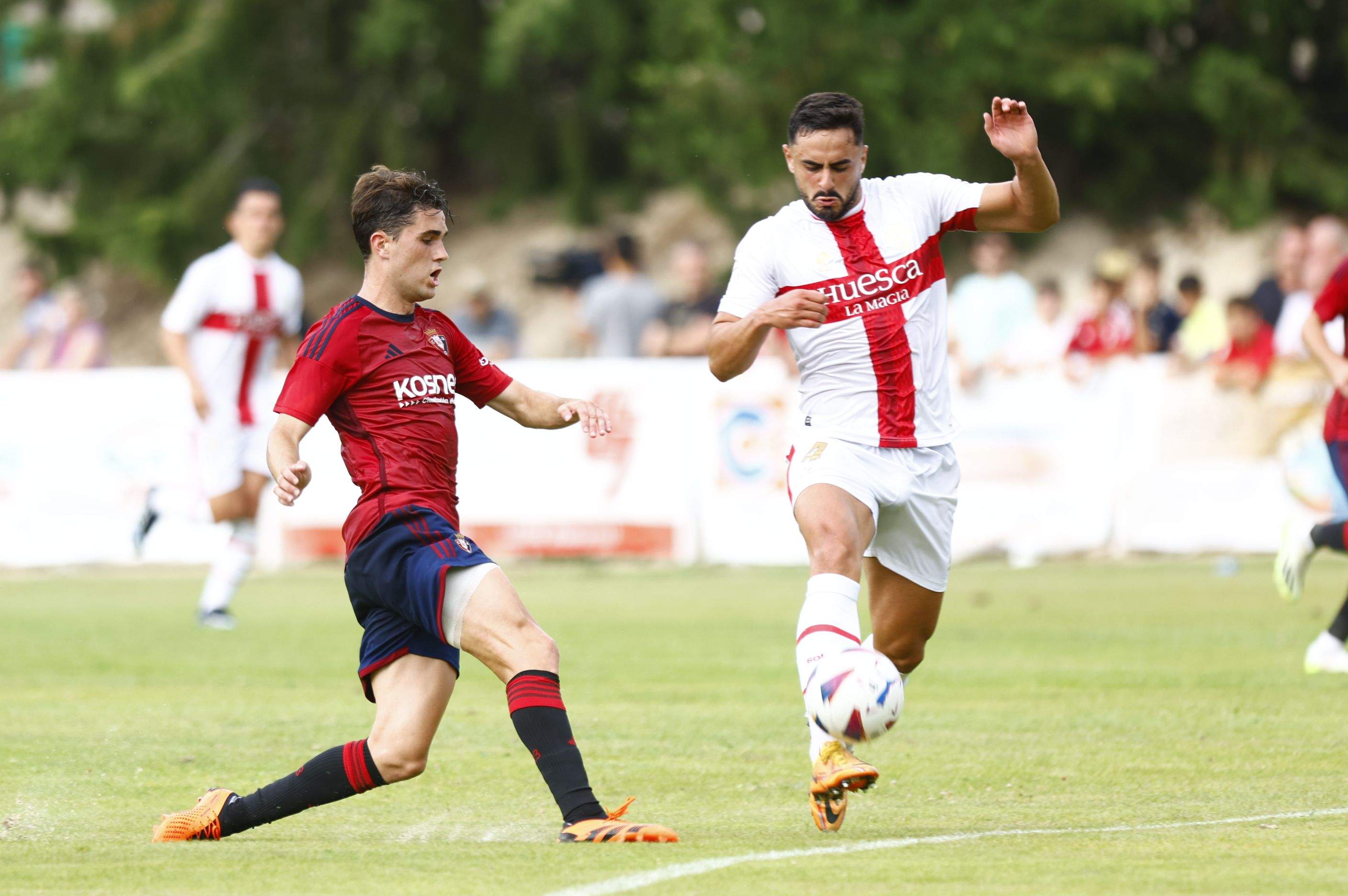 Osasuna 1-0 Huesca, en una foto de archivo. Foto: Osasuna