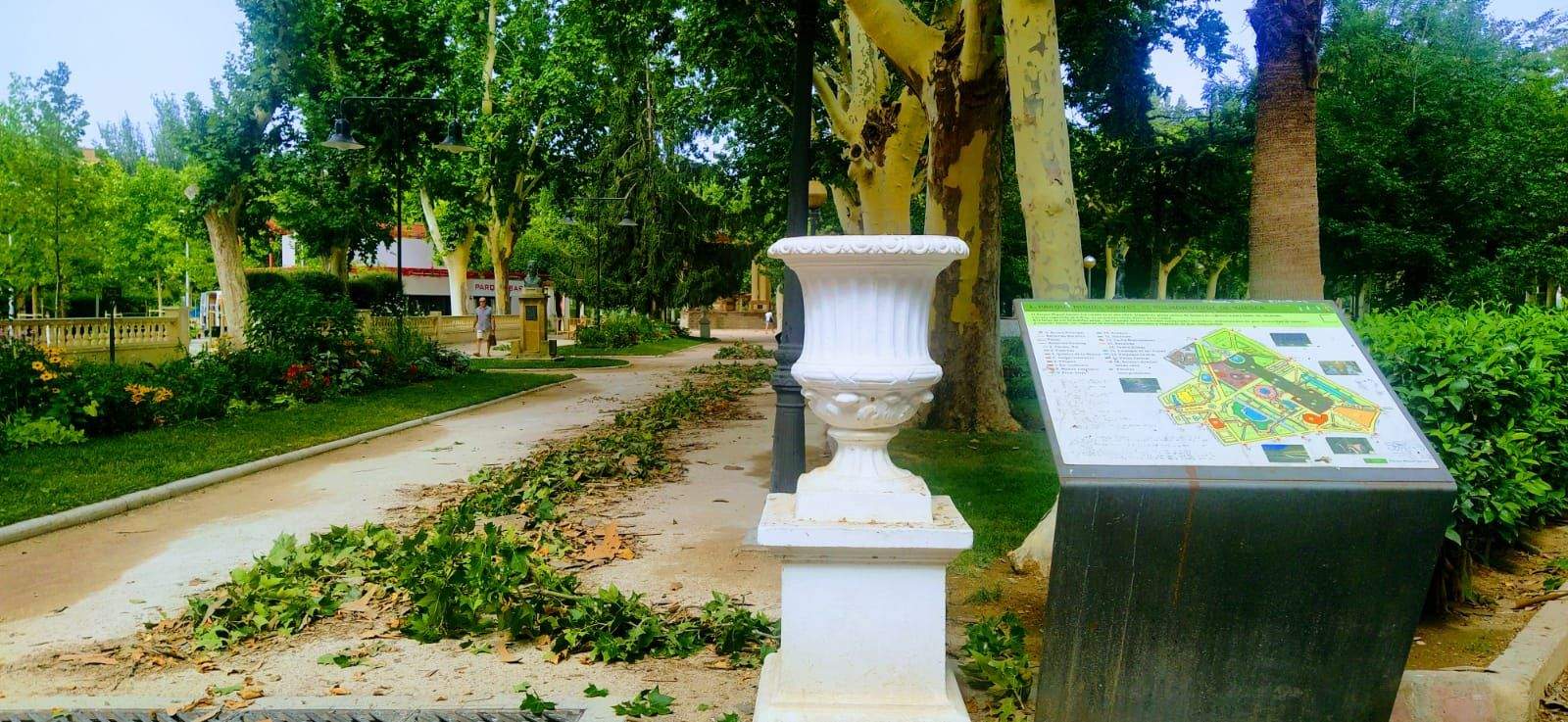 Parque Miguel Servet. Foto Joaquín Santafé