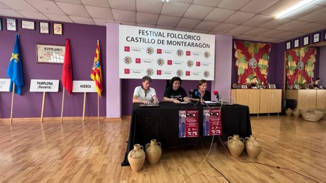 Presentación del Festival Folclórico Castillo de Montearagón. Presentación del Festival Folclórico Castillo de Montearagón.
