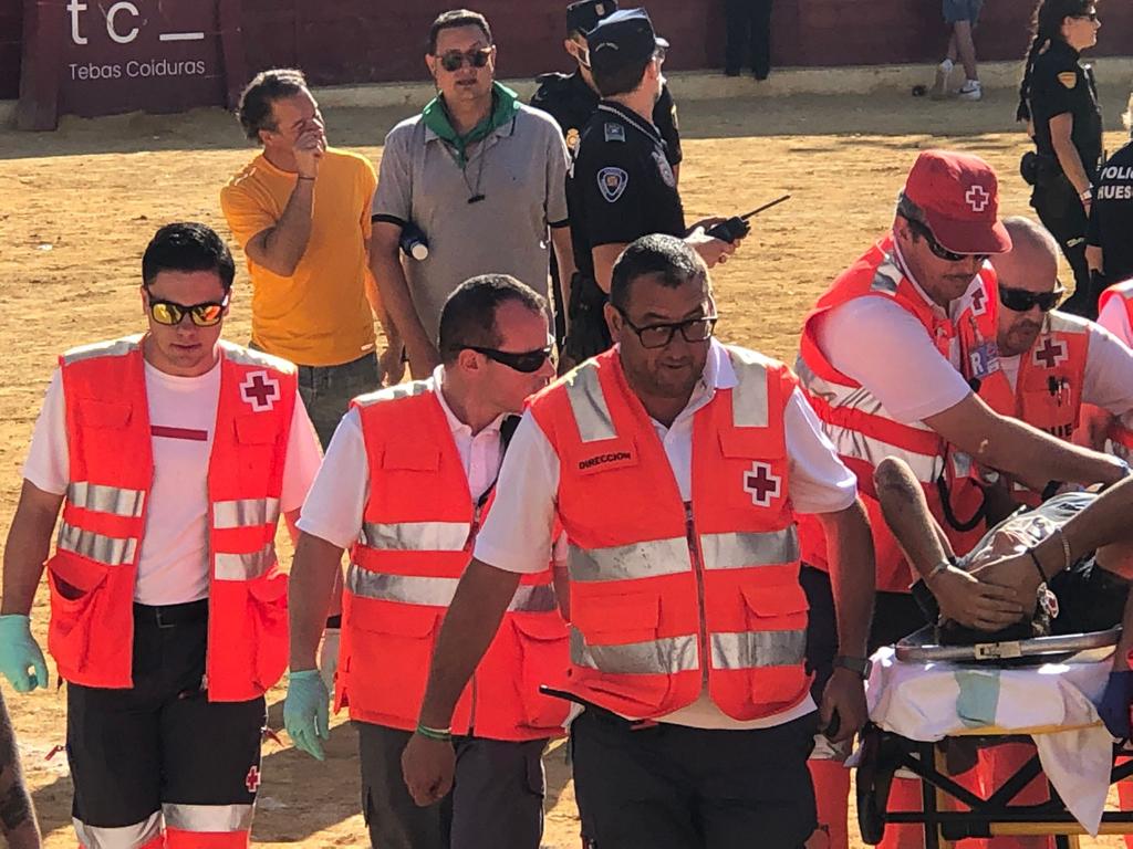 Servicio de Cruz Roja en Huesca