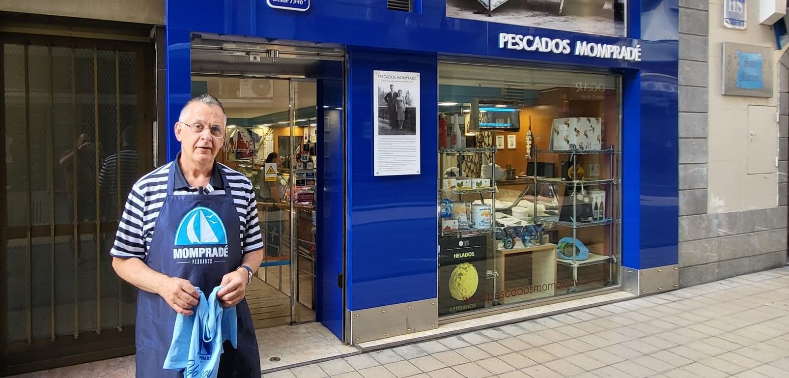 Fish & coffee, Pescados Mompradé añade un aliciente a la compra