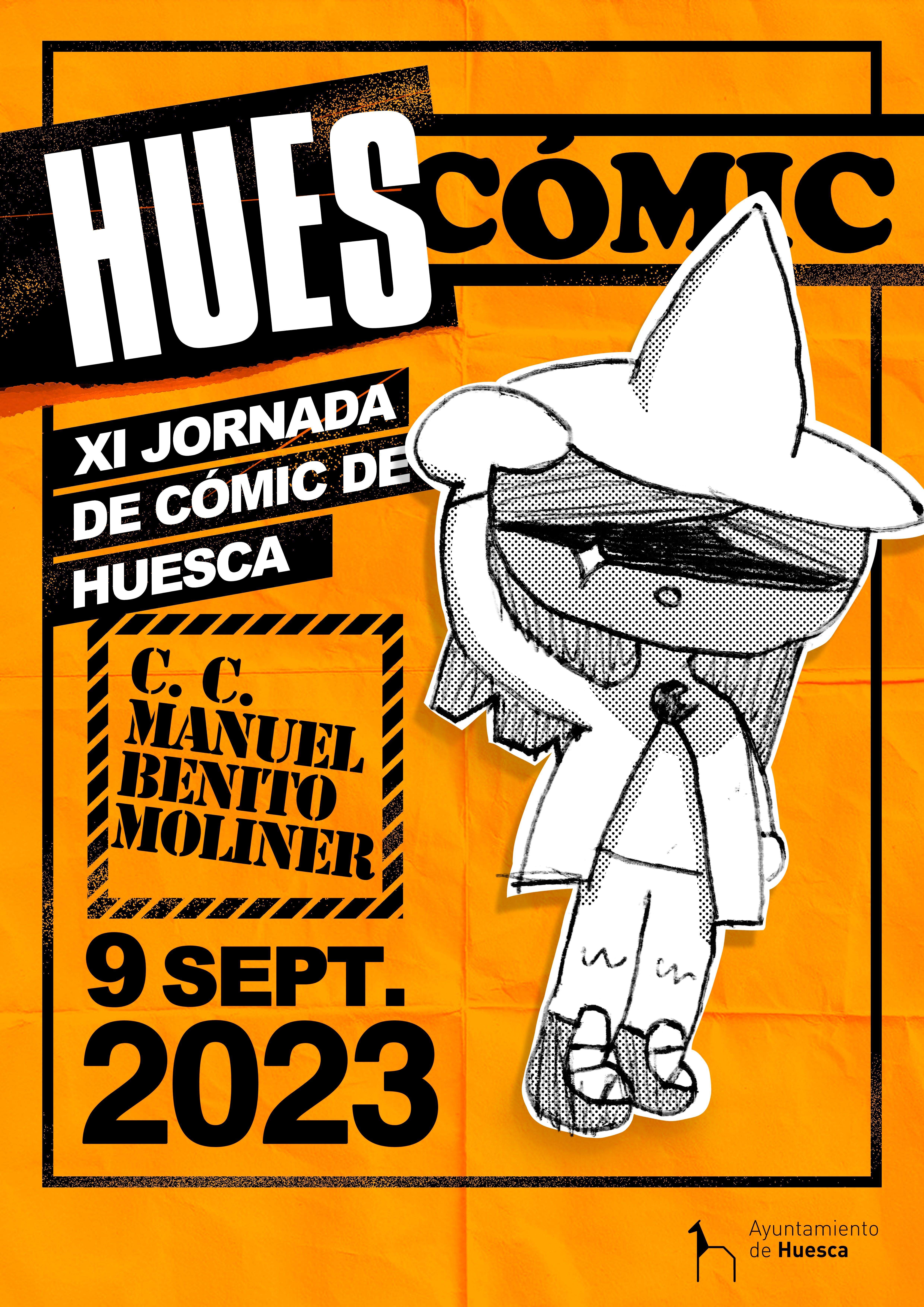 Cartel de la presente edición de Huescómic.