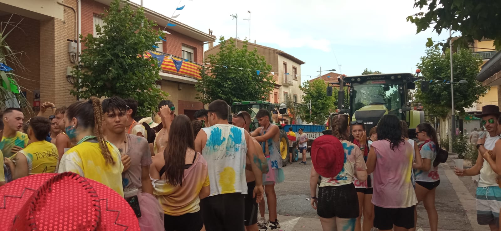 Comienzan las fiestas de Grañén en honor a Santiago Apóstol.  Foto Raúl Rivarés