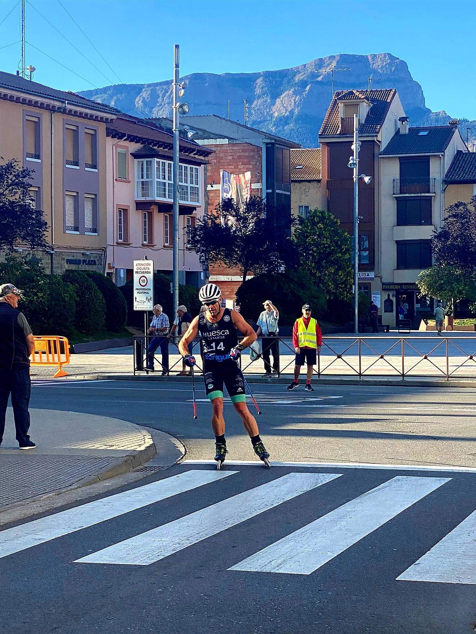 Campeonato de España de Rollerski en Jaca. FOTO ANA LÓPEZ