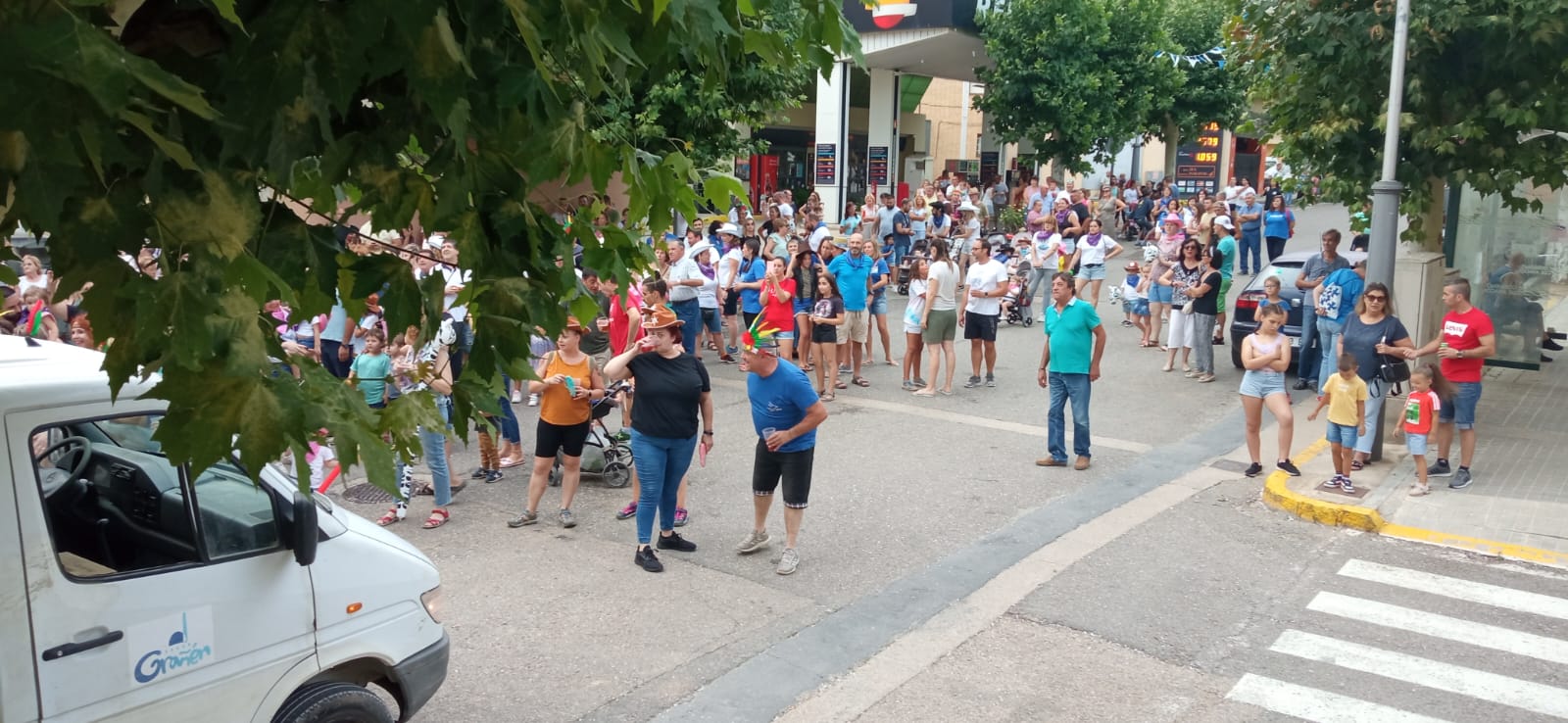 Comienzan las fiestas de Grañén en honor a Santiago Apóstol.  Foto Raúl Rivarés