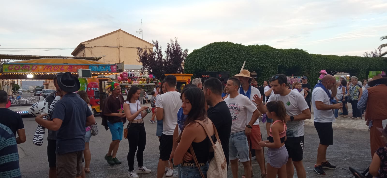 Comienzan las fiestas de Grañén en honor a Santiago Apóstol. Foto Raúl Rivarés