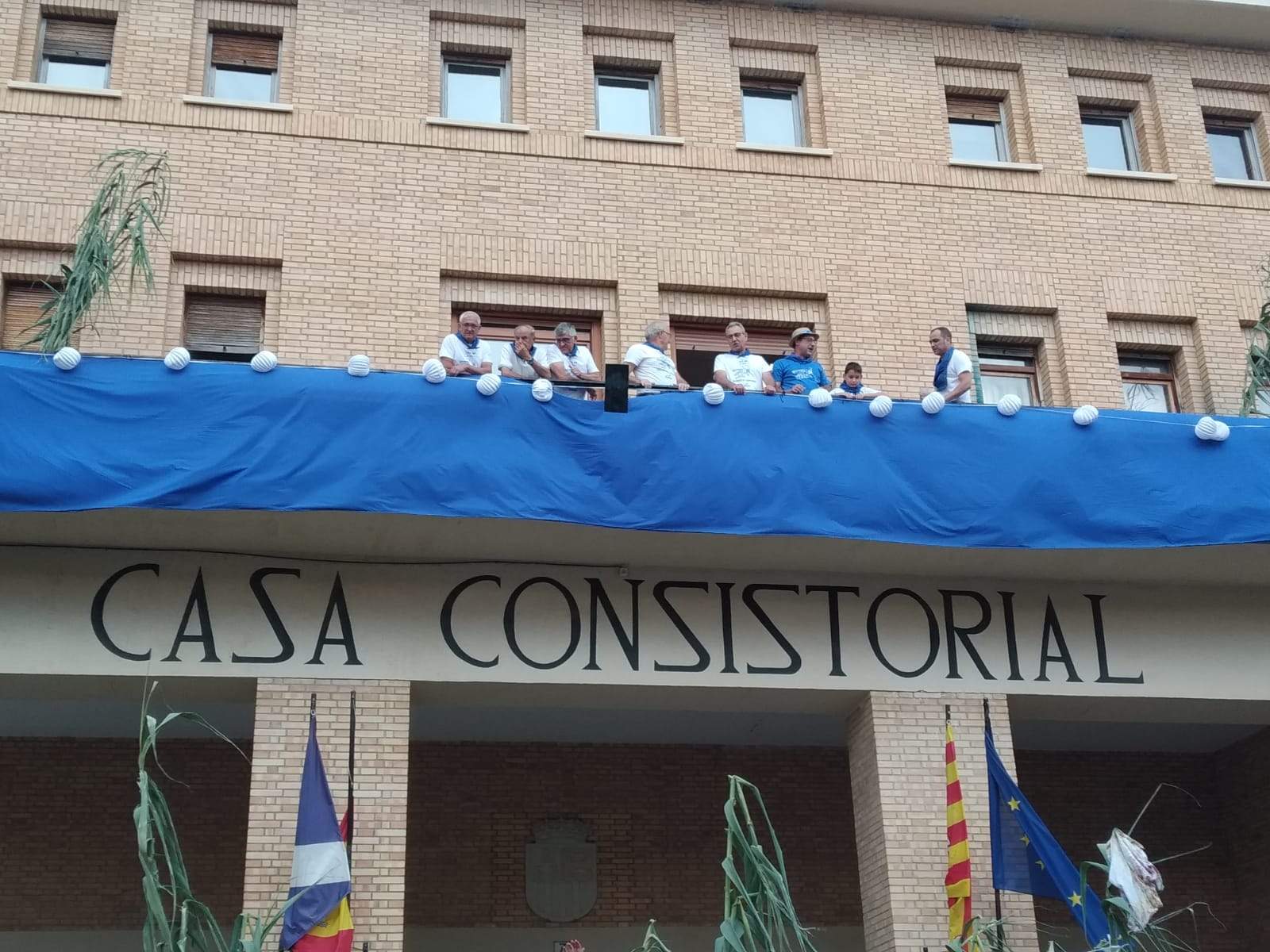 Comienzan las fiestas de Grañén en honor a Santiago Apóstol. Foto Elena Piquero