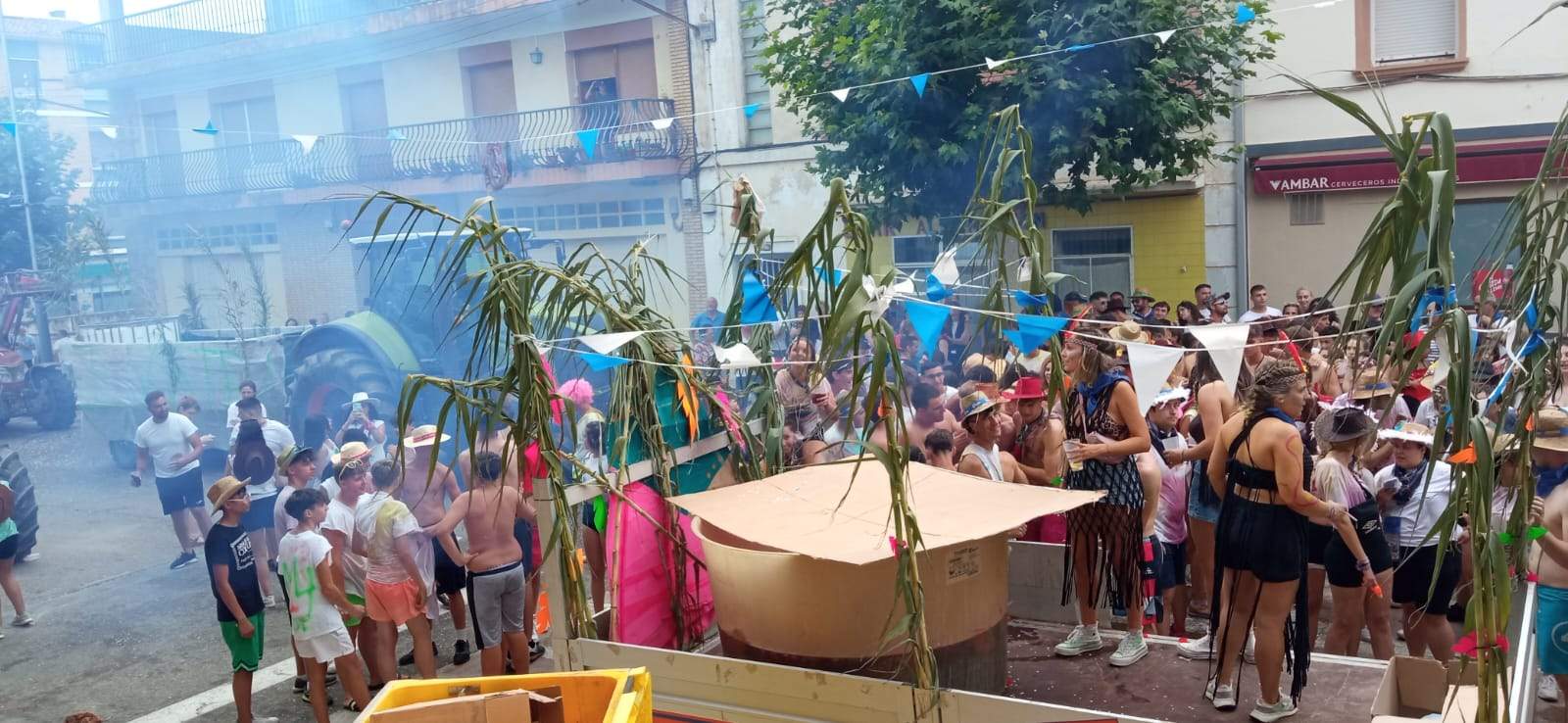 Comienzan las fiestas de Grañén en honor a Santiago Apóstol. Foto Raúl Rivarés