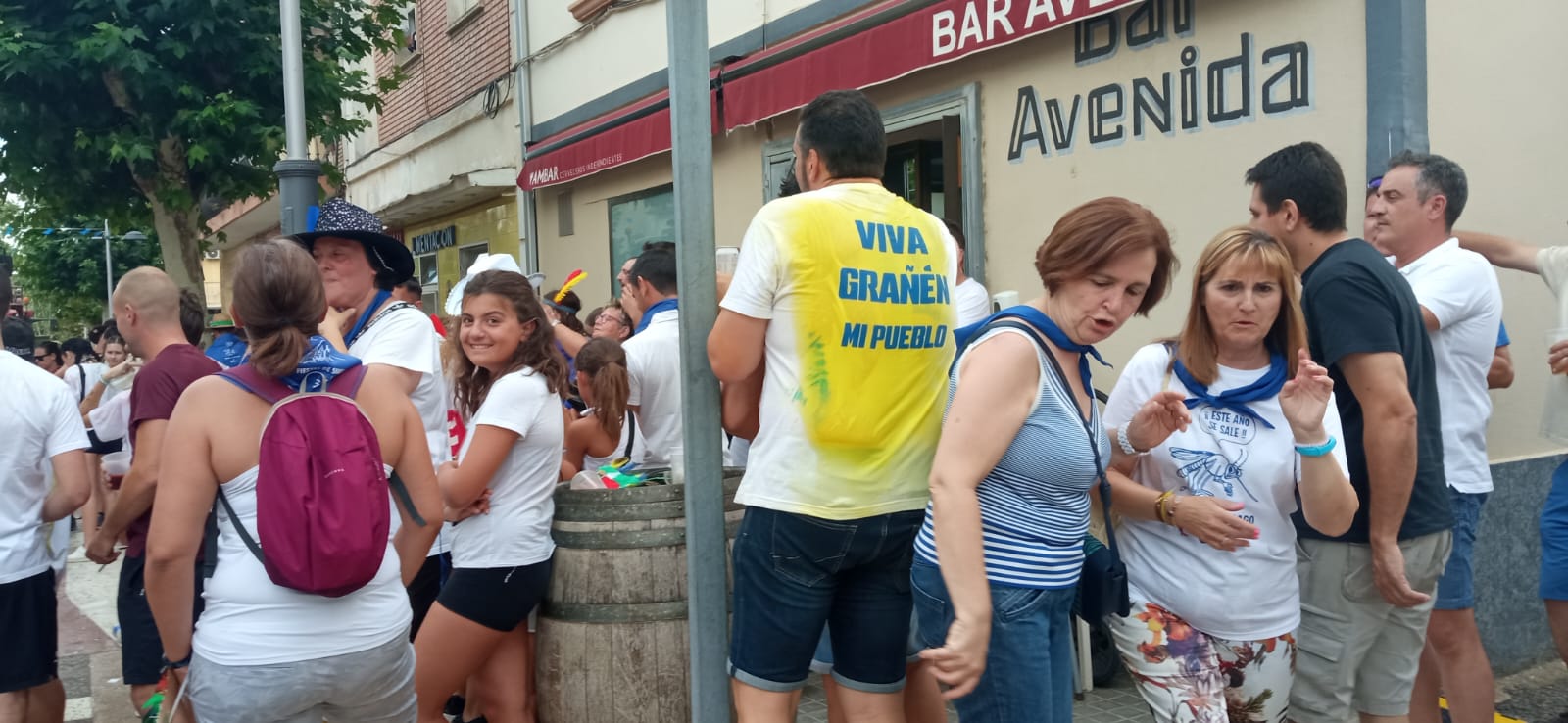 Comienzan las fiestas de Grañén en honor a Santiago Apóstol. Foto Raúl Rivarés